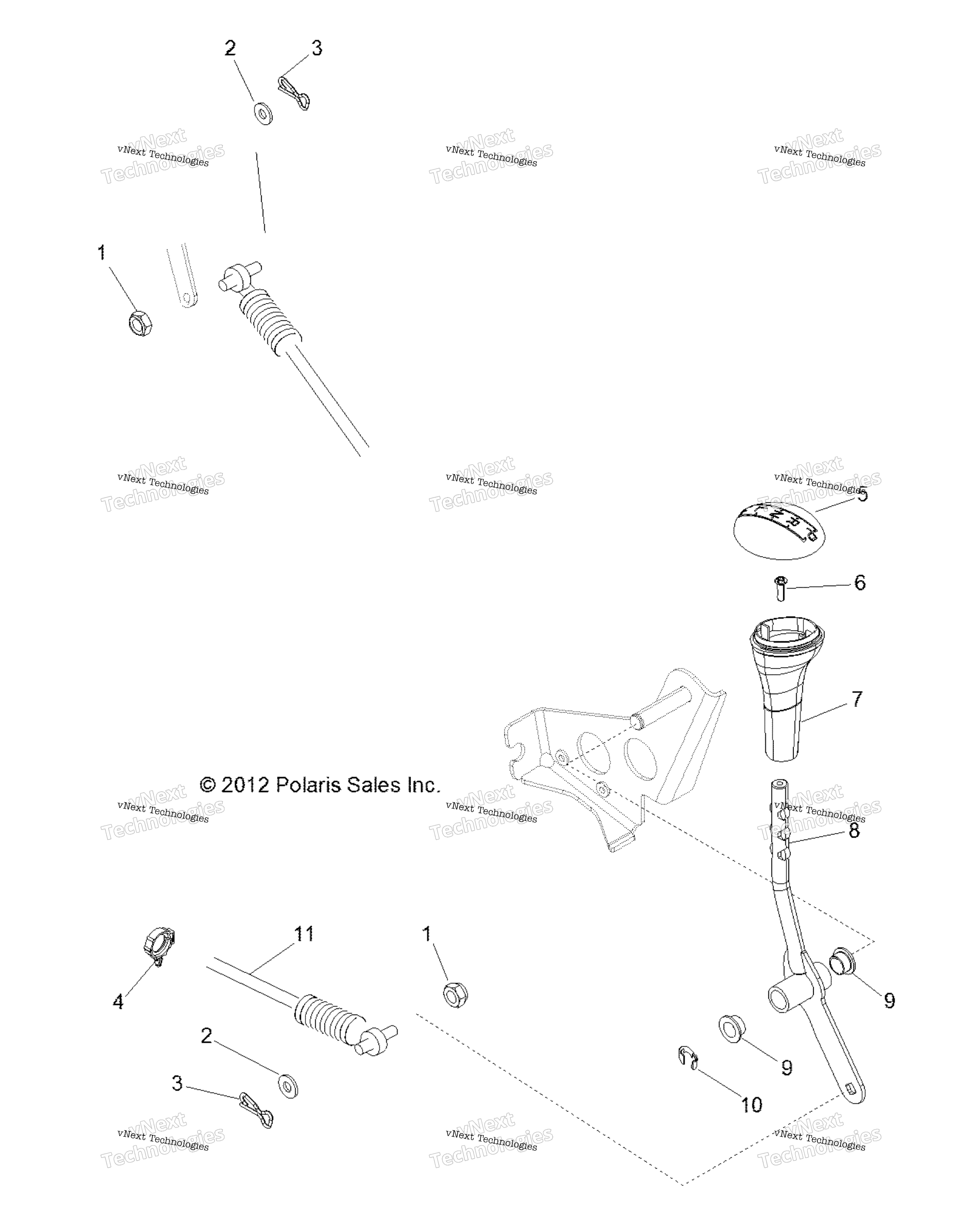Привод Train, Gear Selector