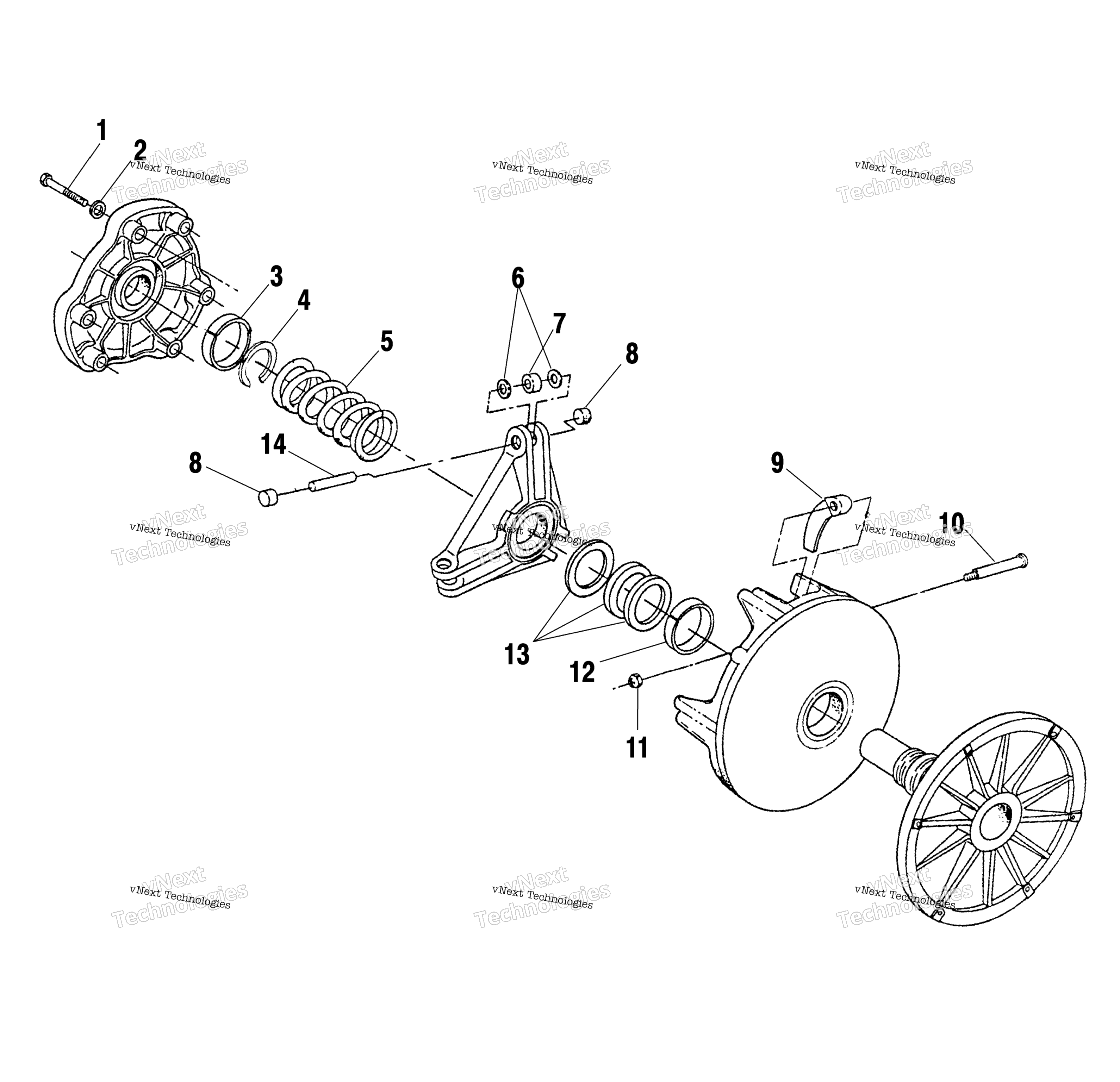 Привод Clutch S00sd5bs