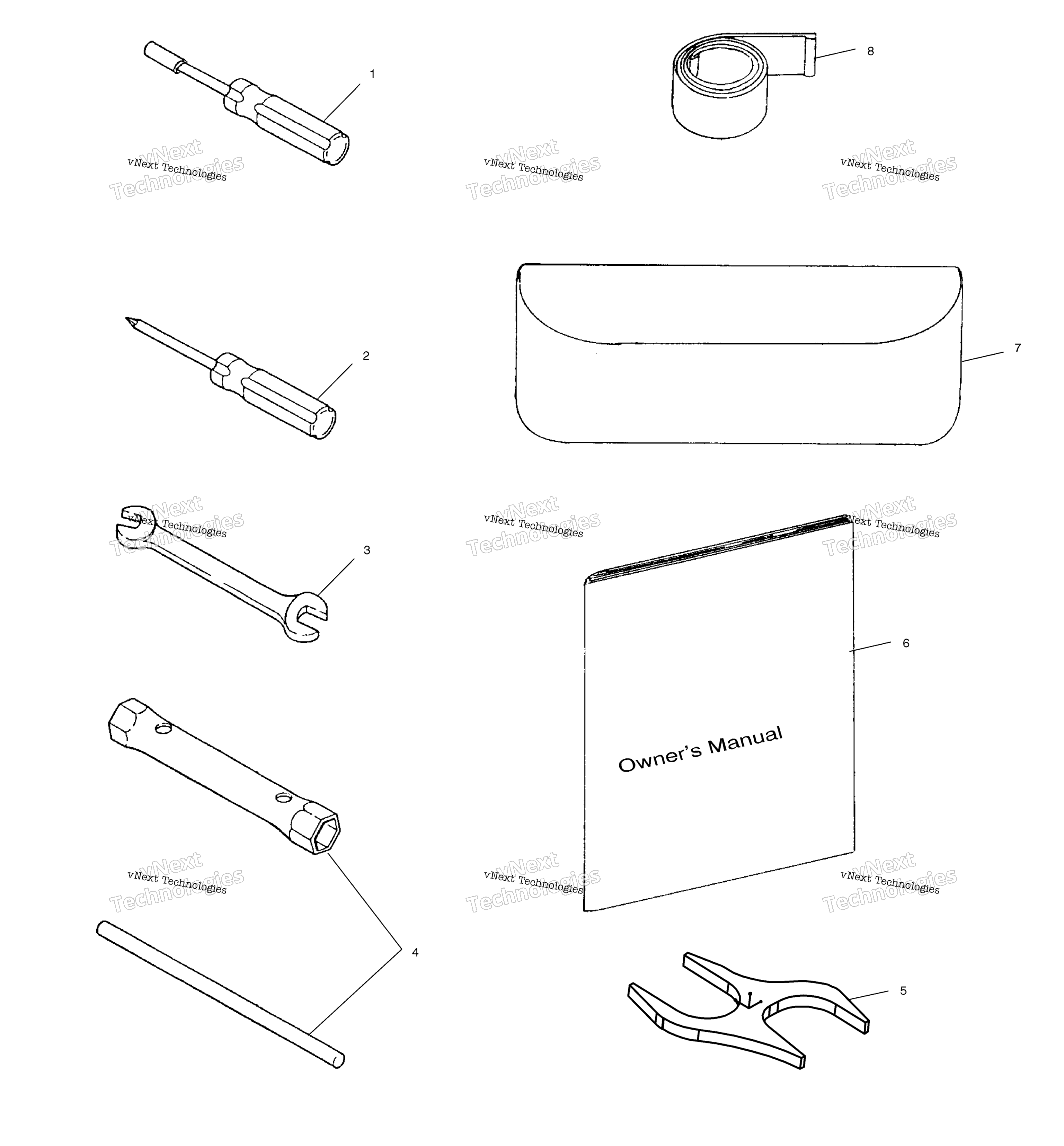 Инструмент Kit S00ss7as