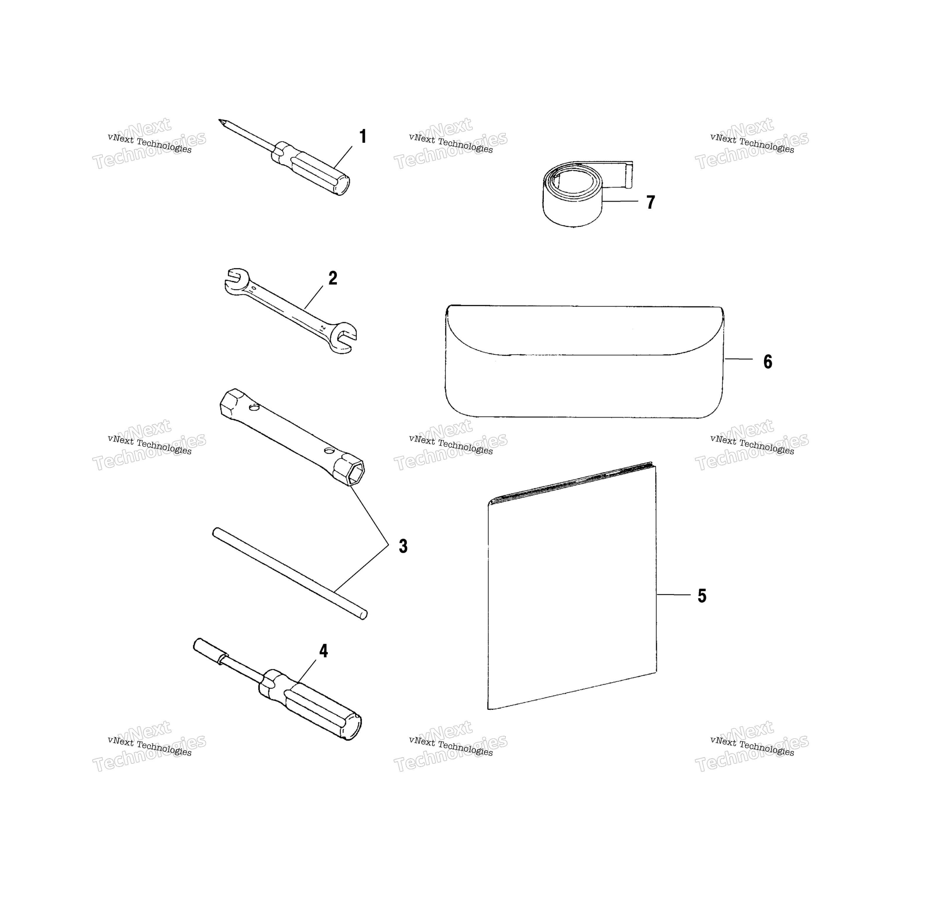 Инструмент Kit S01sm8bs