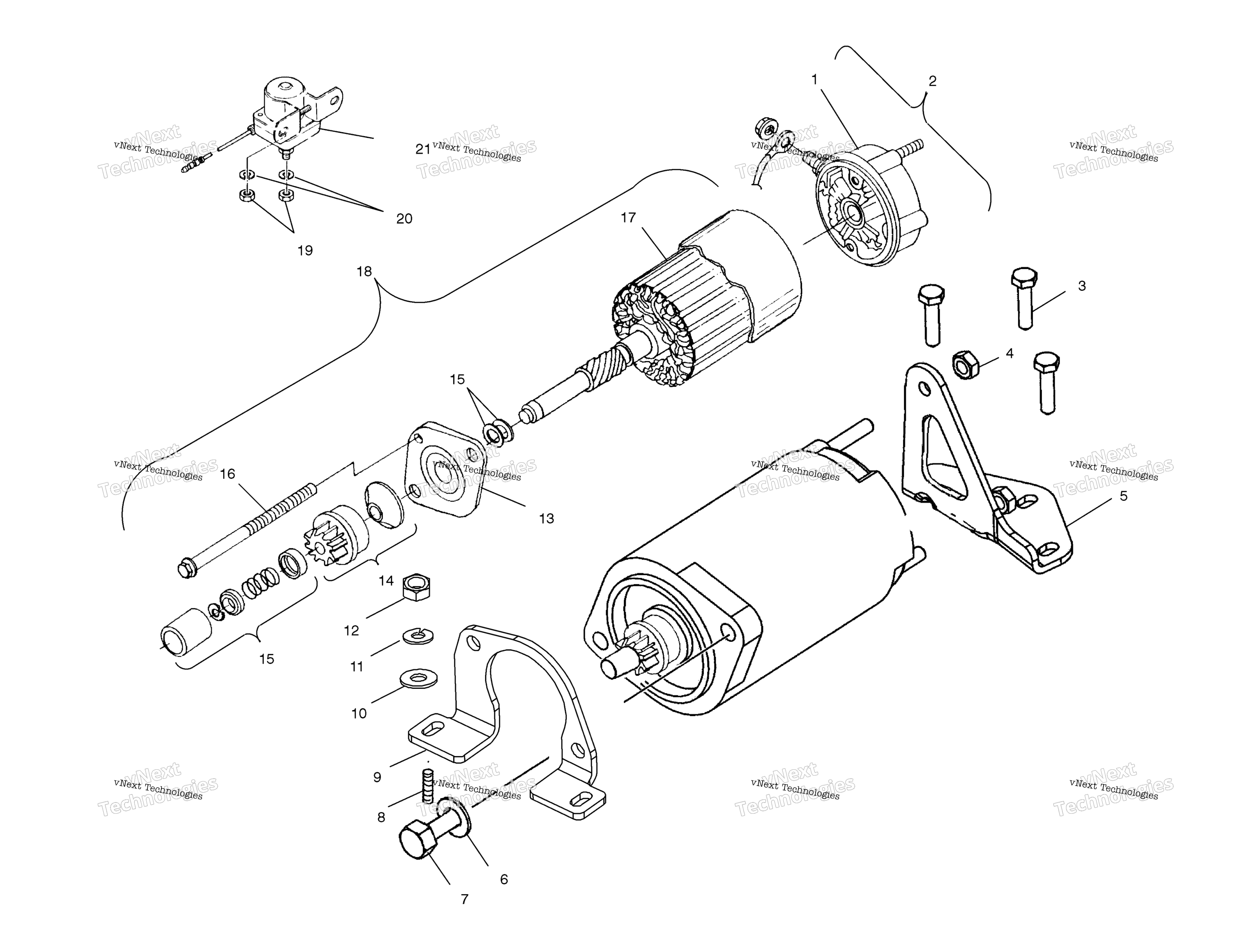 Пусковая система Motor /A