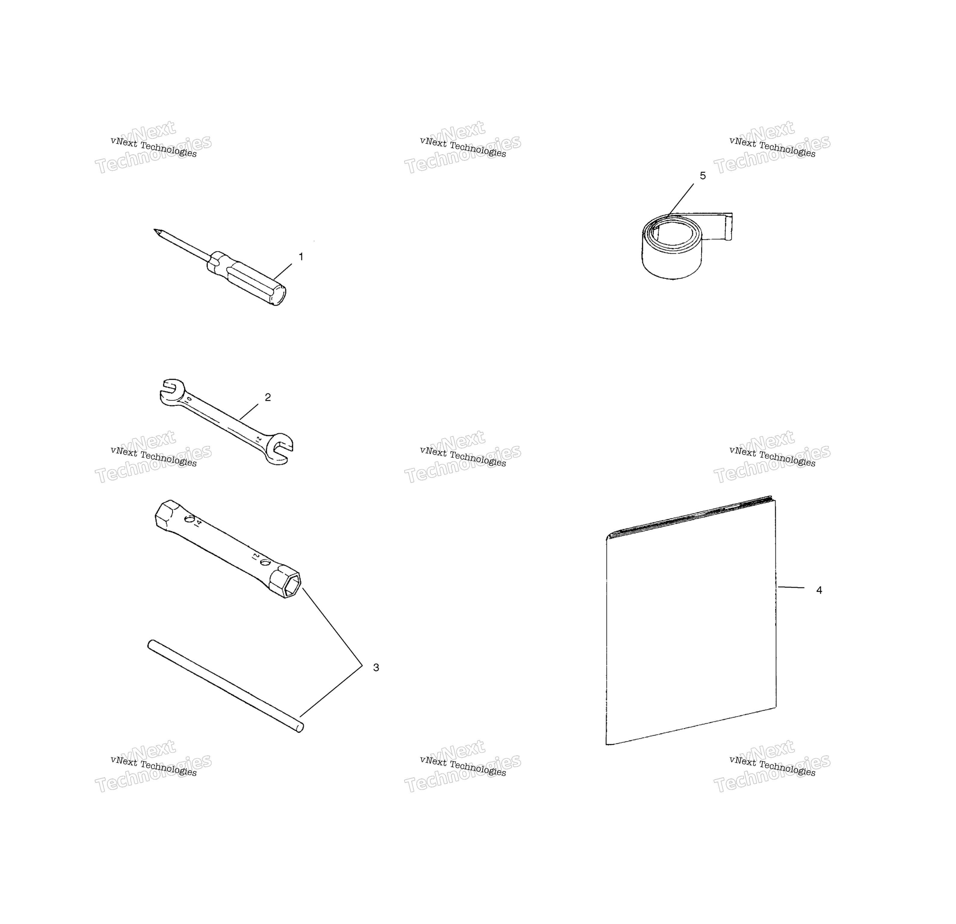 Инструмент Kit S03su5bs/Bsa