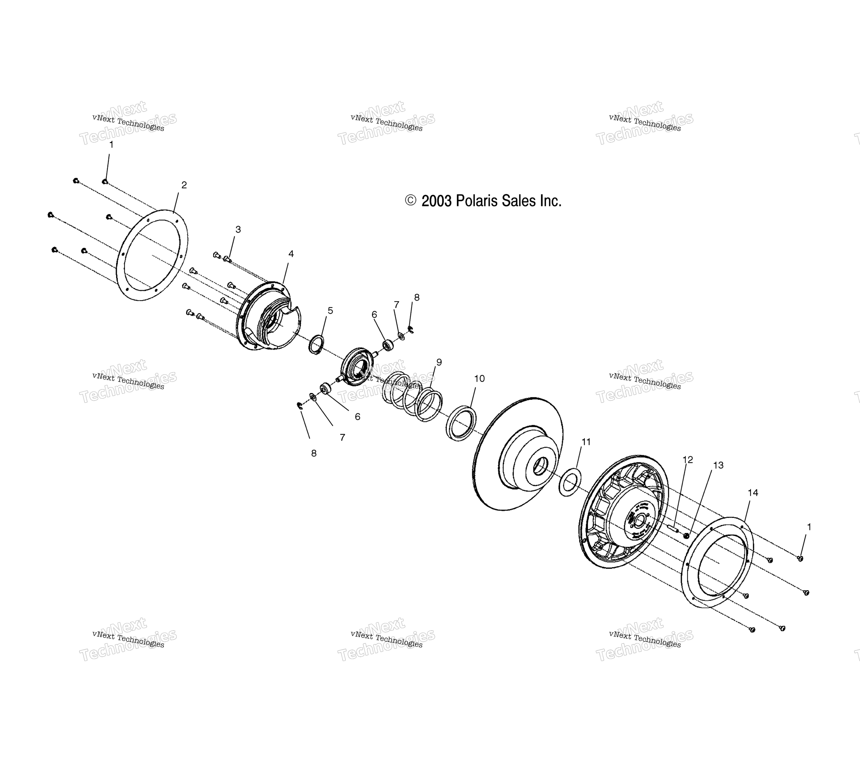 Ведомый Clutch S04nt6es/6Ee/7Cs/7Ce/8Cs/8Ce