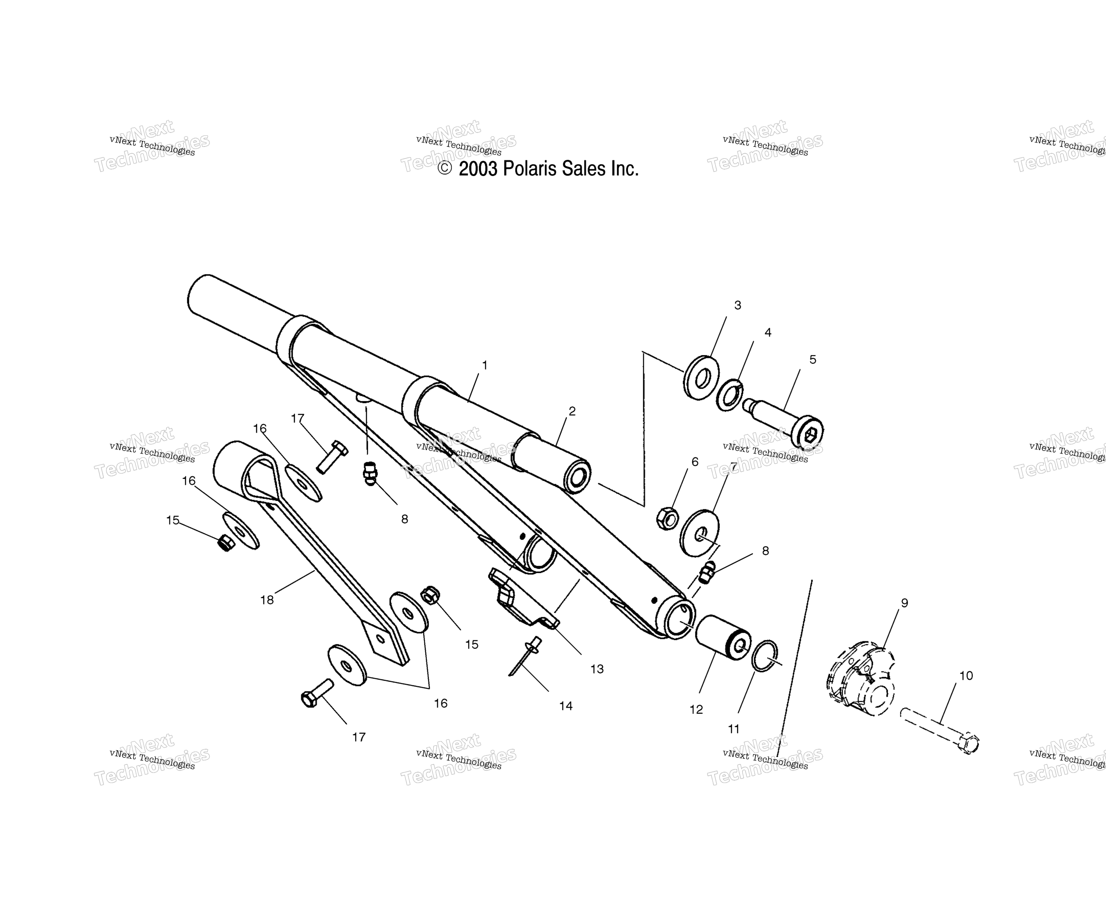 Передняя часть Torque Arm S04nt6es/6Ee/7Cs/7Ce/8Cs/8Ce