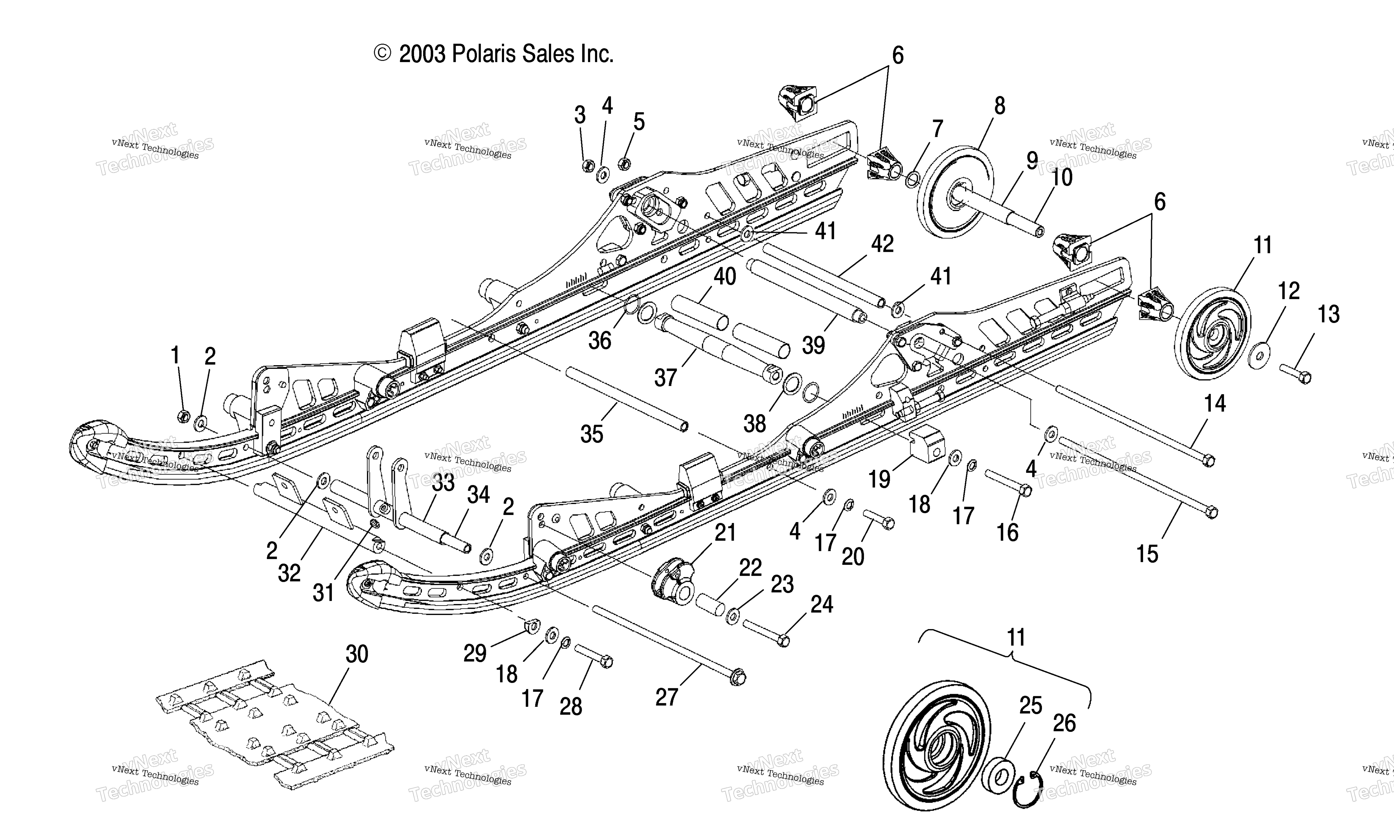 Задняя часть Suspension S04nt6es/6Ee/7Cs/7Ce/8Cs/8Ce