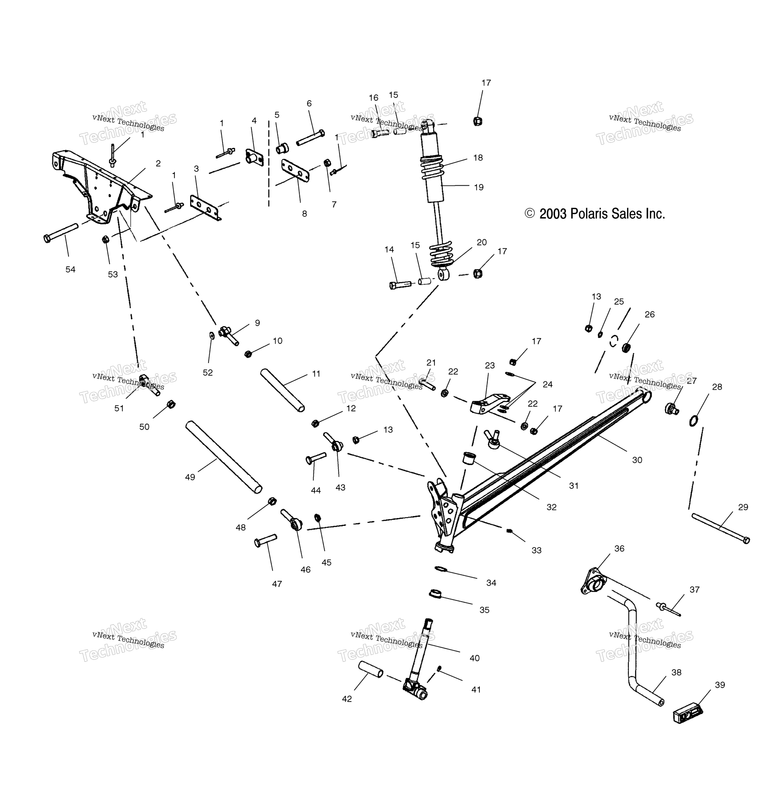 Передняя часть Suspension /Ee/S04ny6es/Ee/S04nx7cs/8Cs/S04ny7cs/Ce/8Cs/8Ce