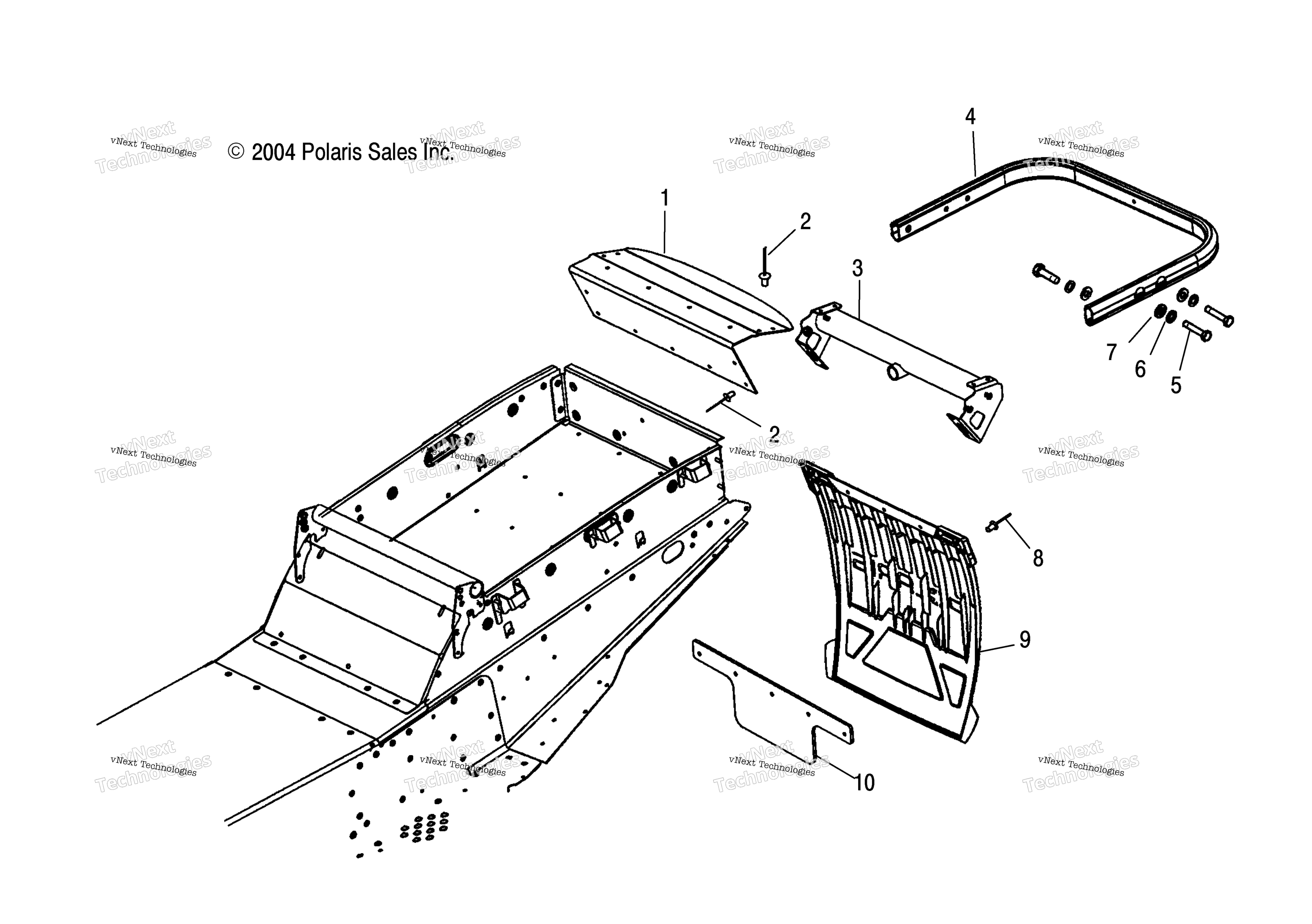 Bumper / Hitch / Flap / Be / S05nt5bs / Be