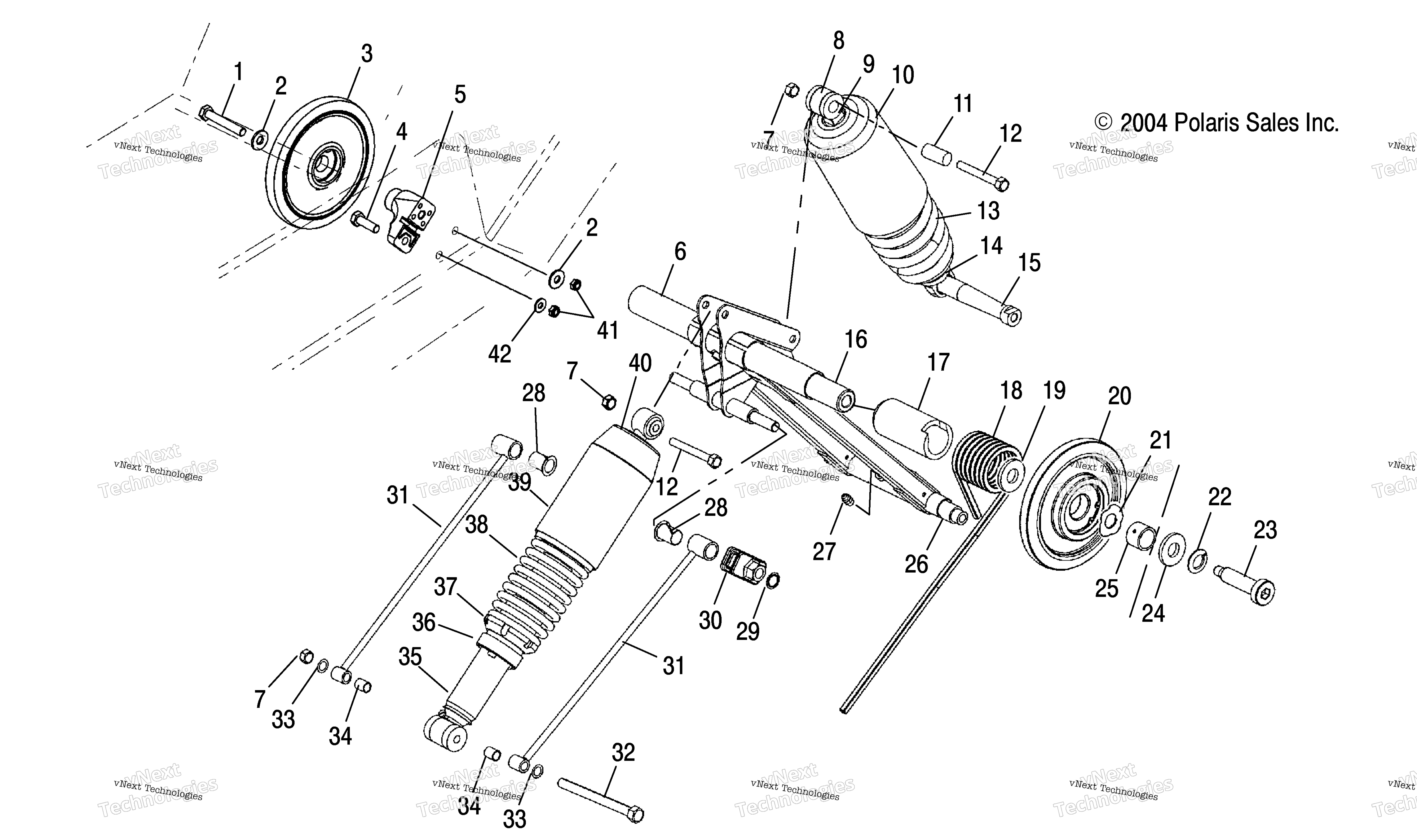 Задняя часть Torque Arm /Be/S05nt5bs/Be
