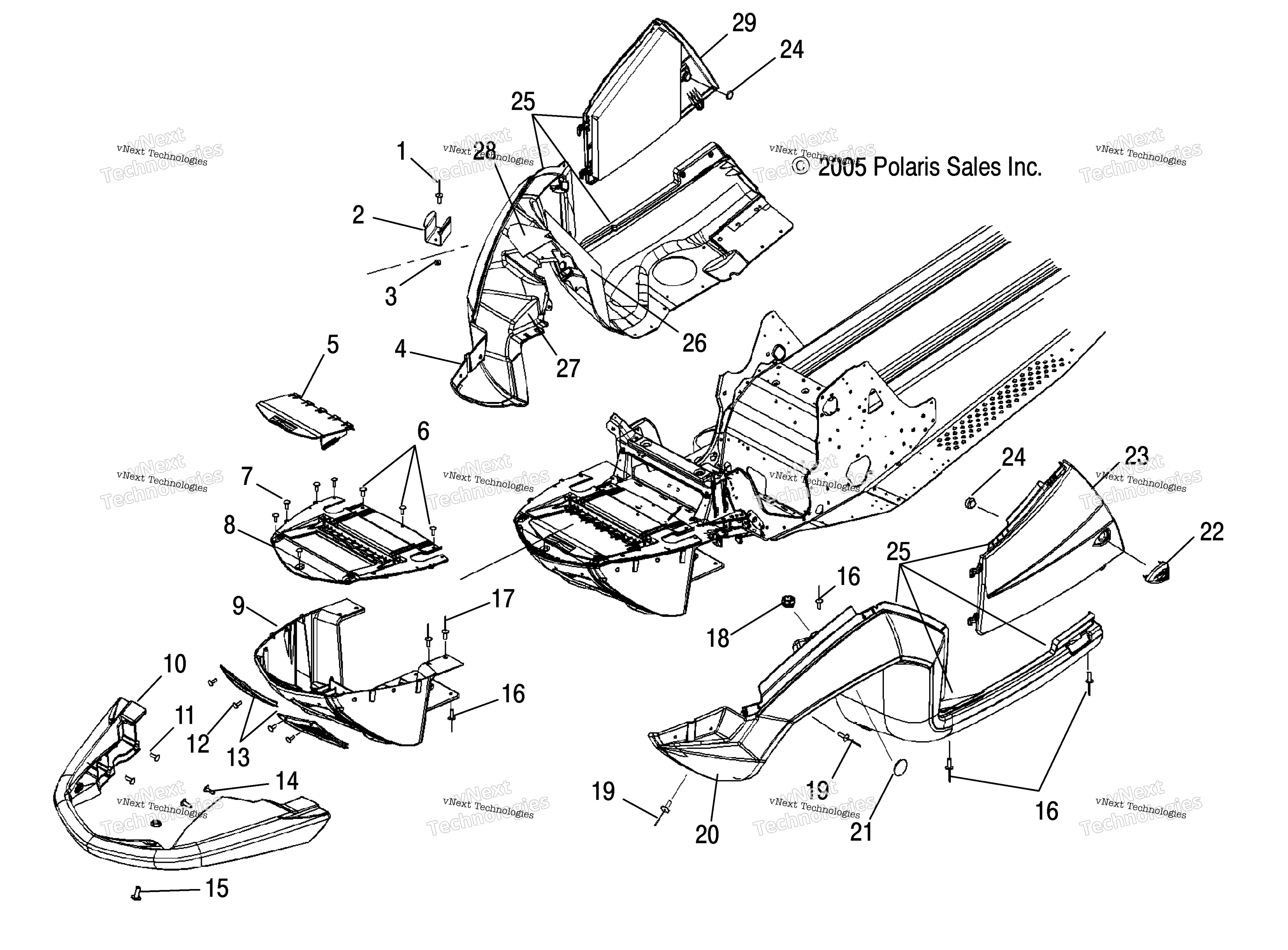 Bumper & Panels / Hsa / Hsb / Me7hs / Mp8ds / Dsa / Dsb / Me8ds