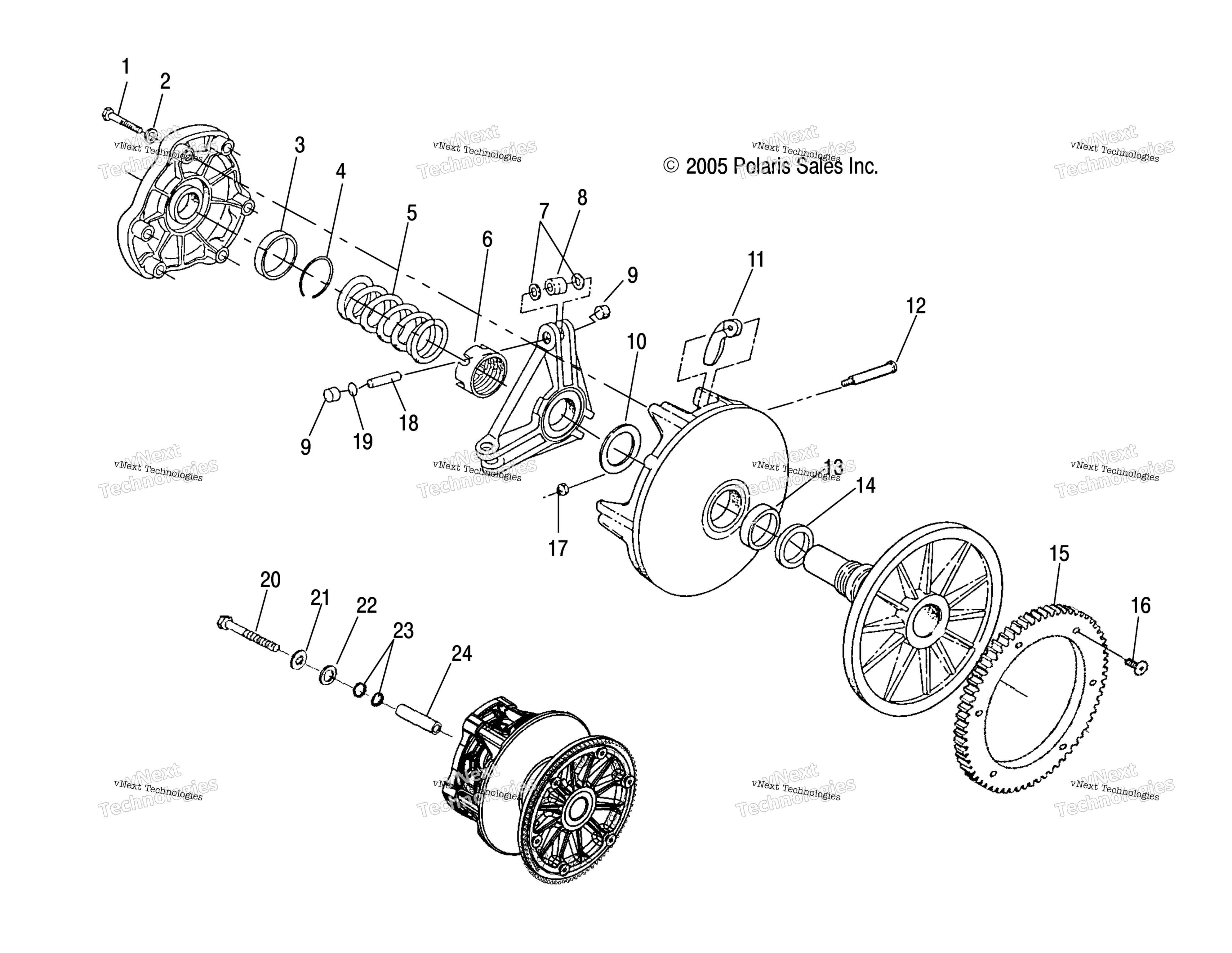 Привод Clutch /Nt5bsa