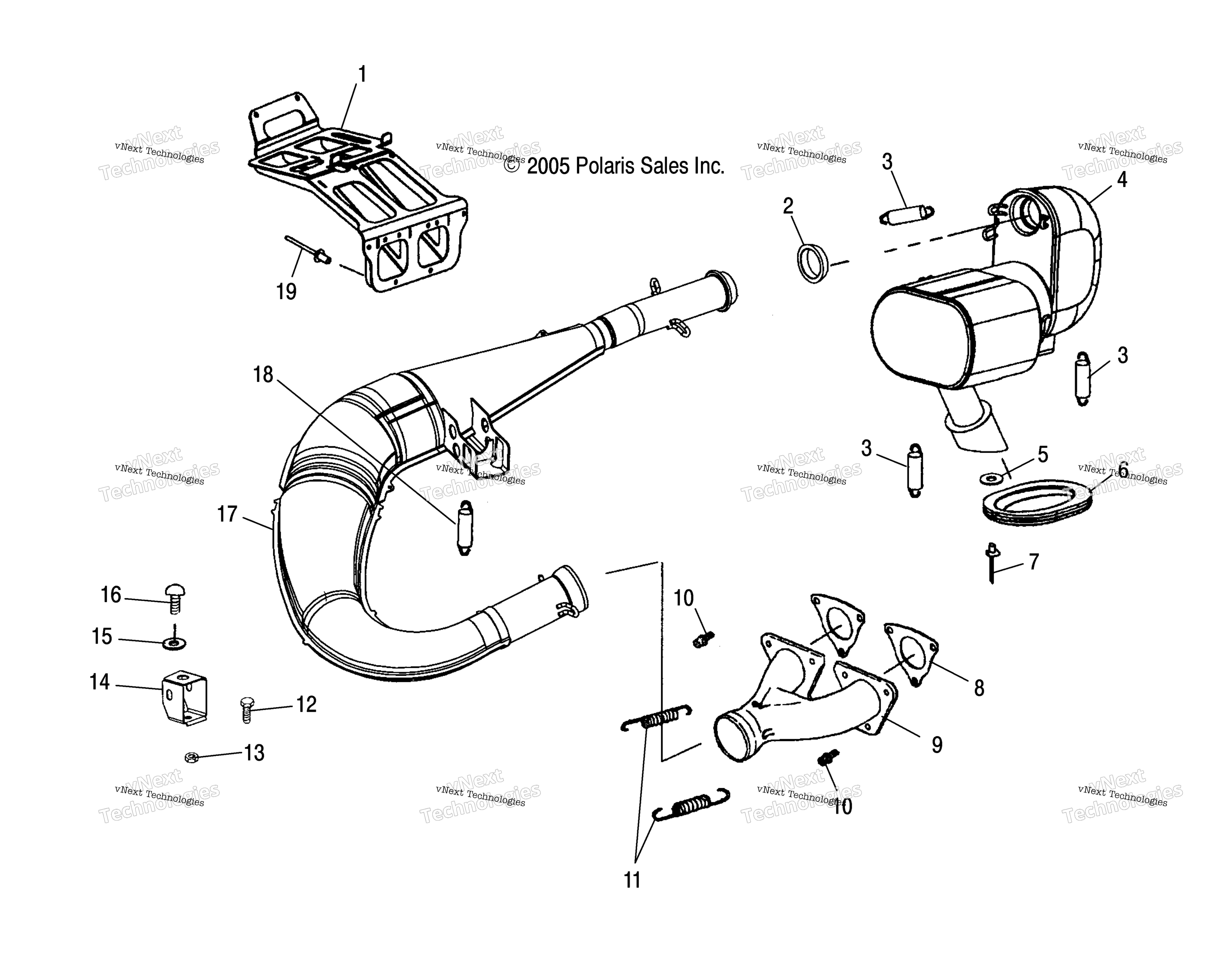 Выхлопная система System /Nt5bsa