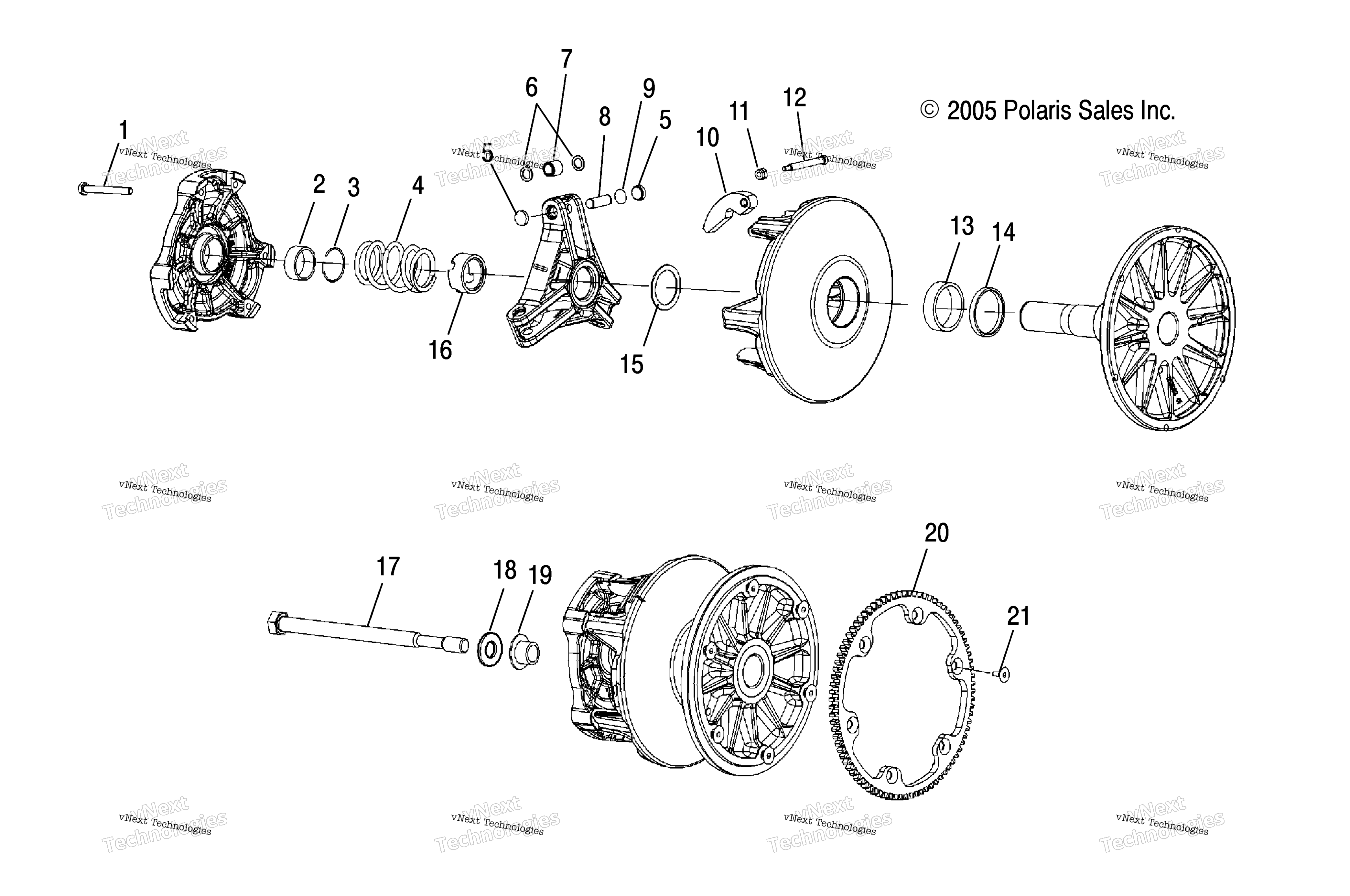 Привод Clutch S06pk7/Pl7/Pm7/Pl8/Pm8/Pn8/Pr8 All Options
