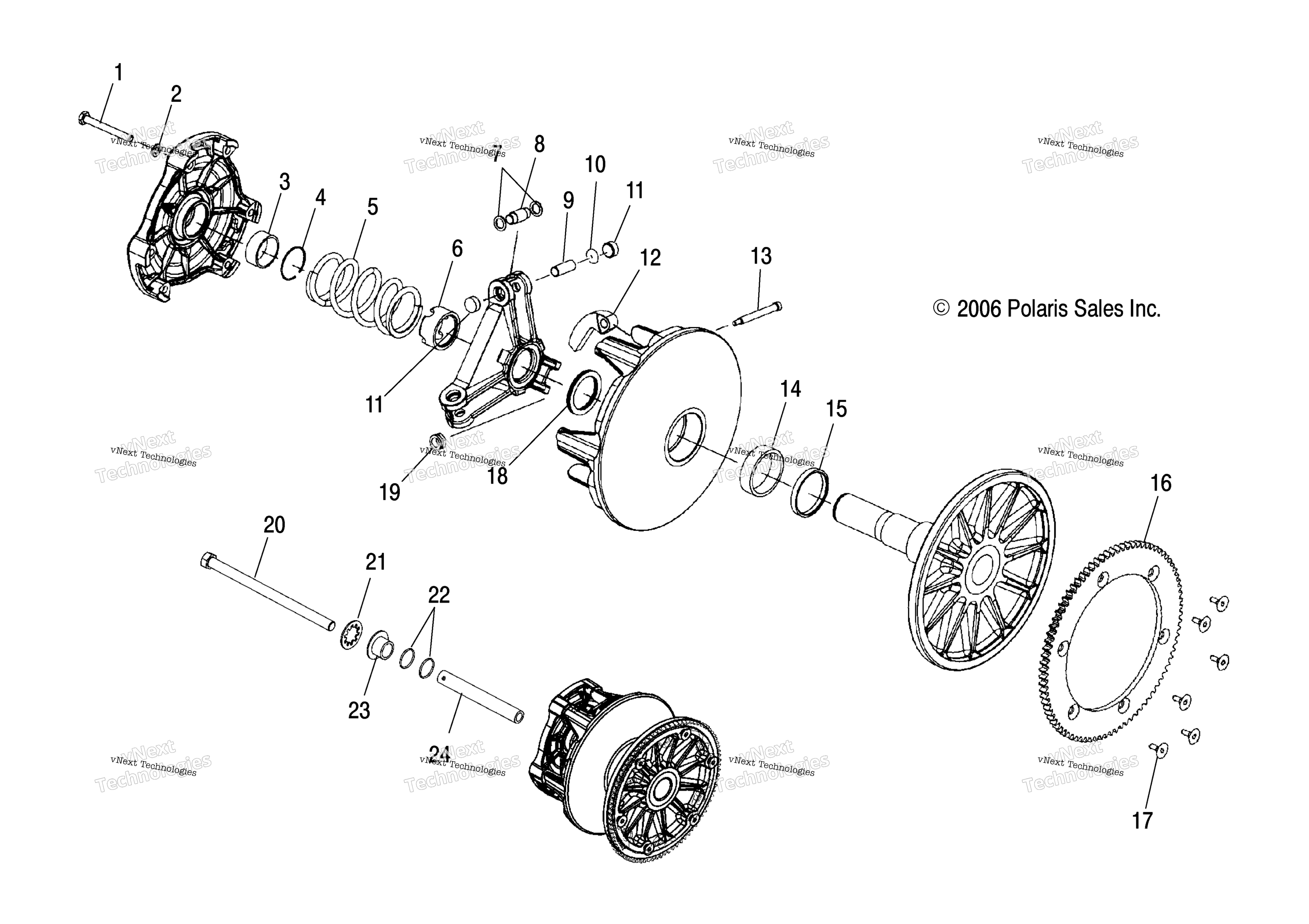 Привод Clutch