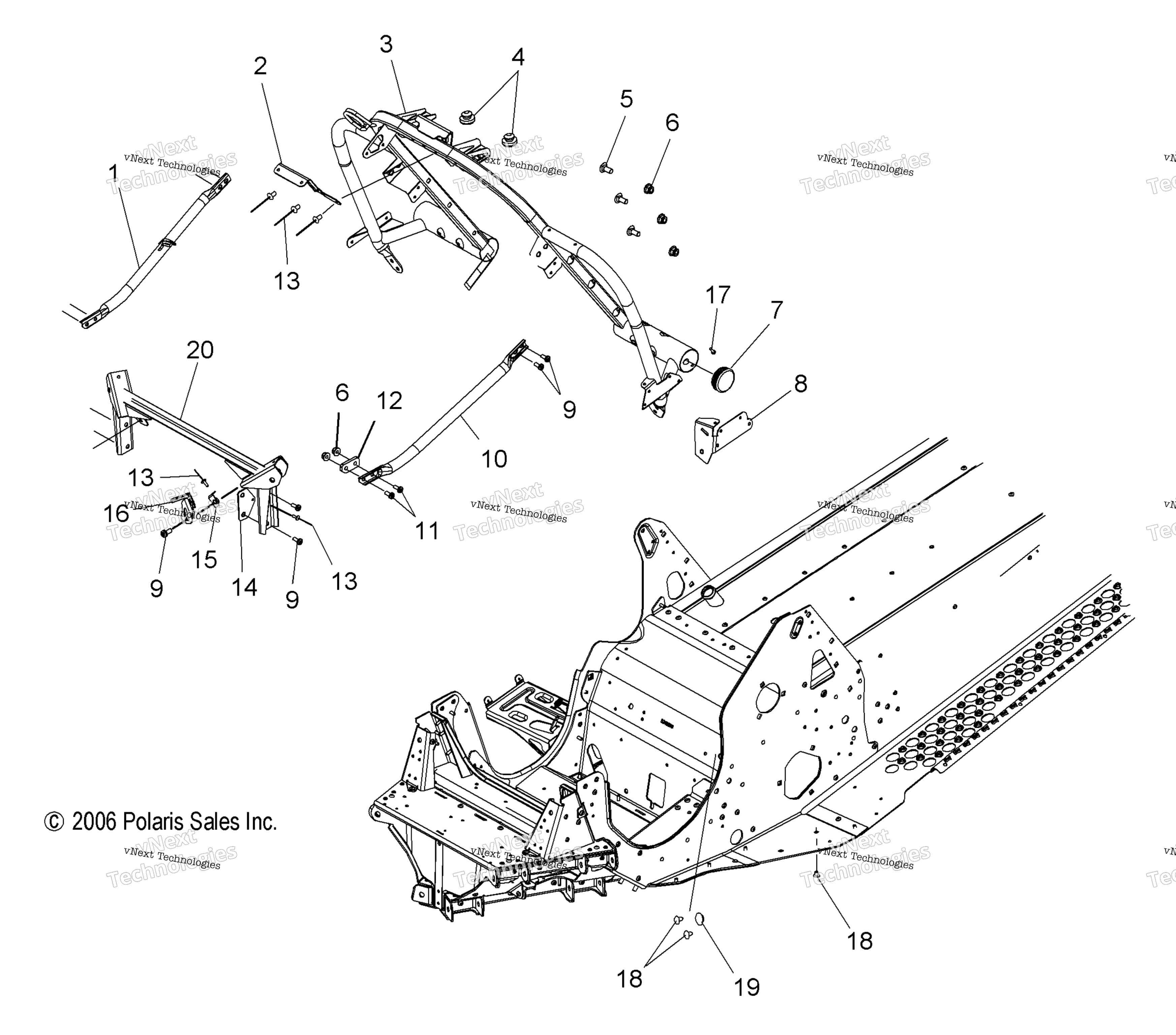 Chassis, передний 1