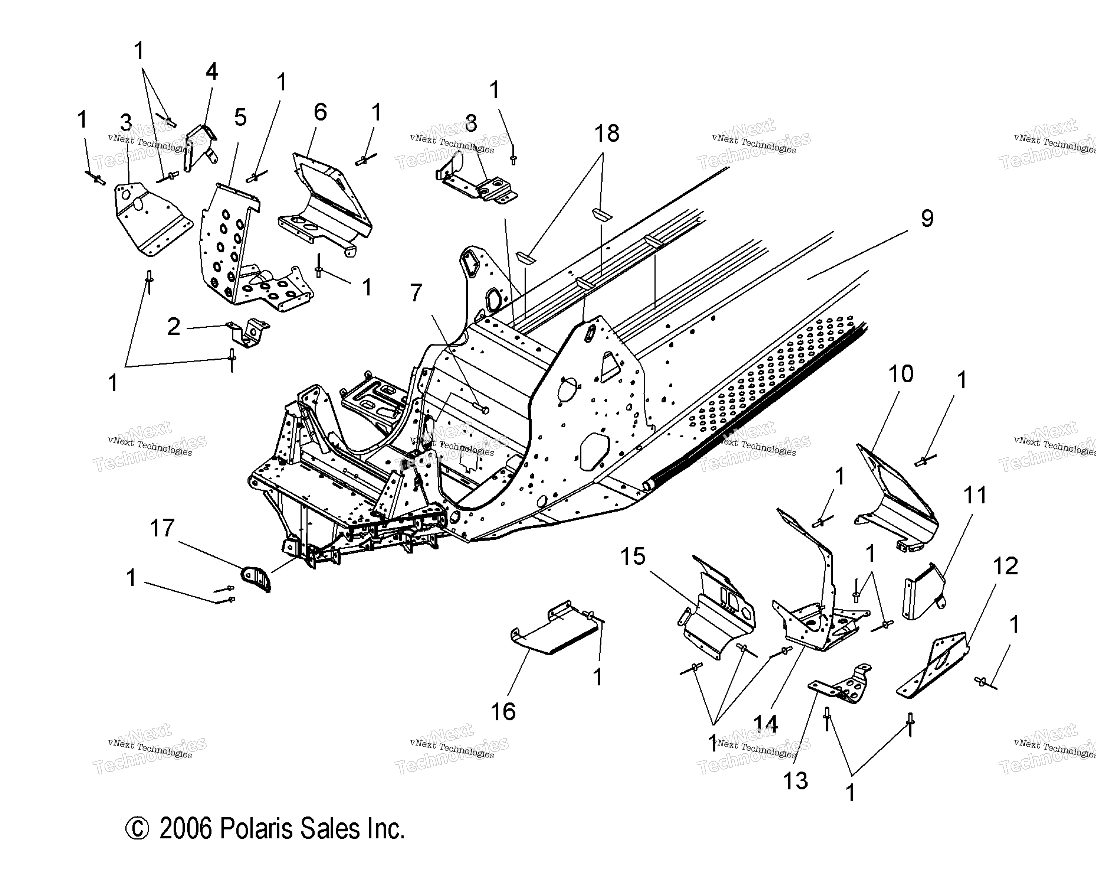 Chassis, передний