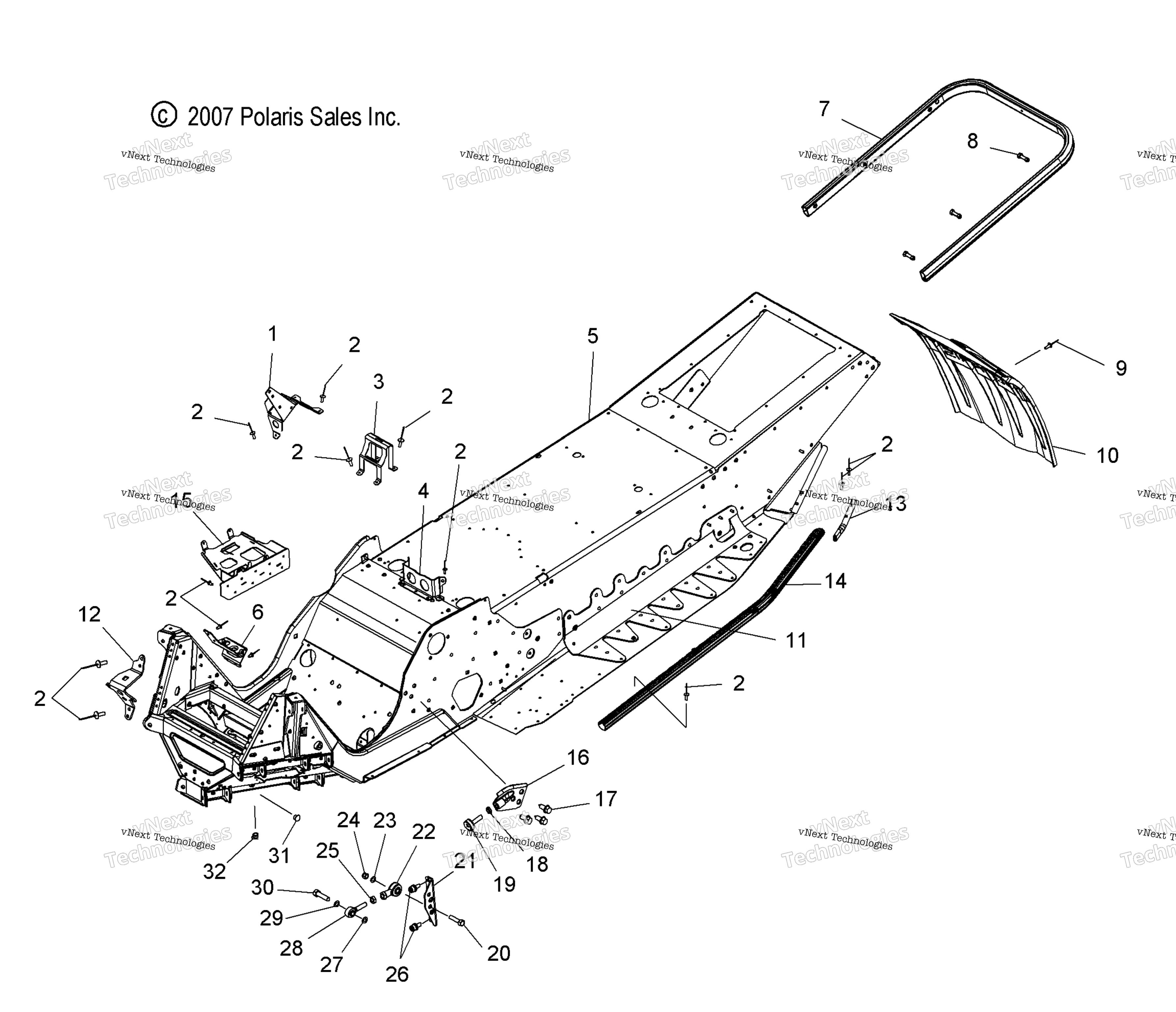 Chassis, Chassis узел