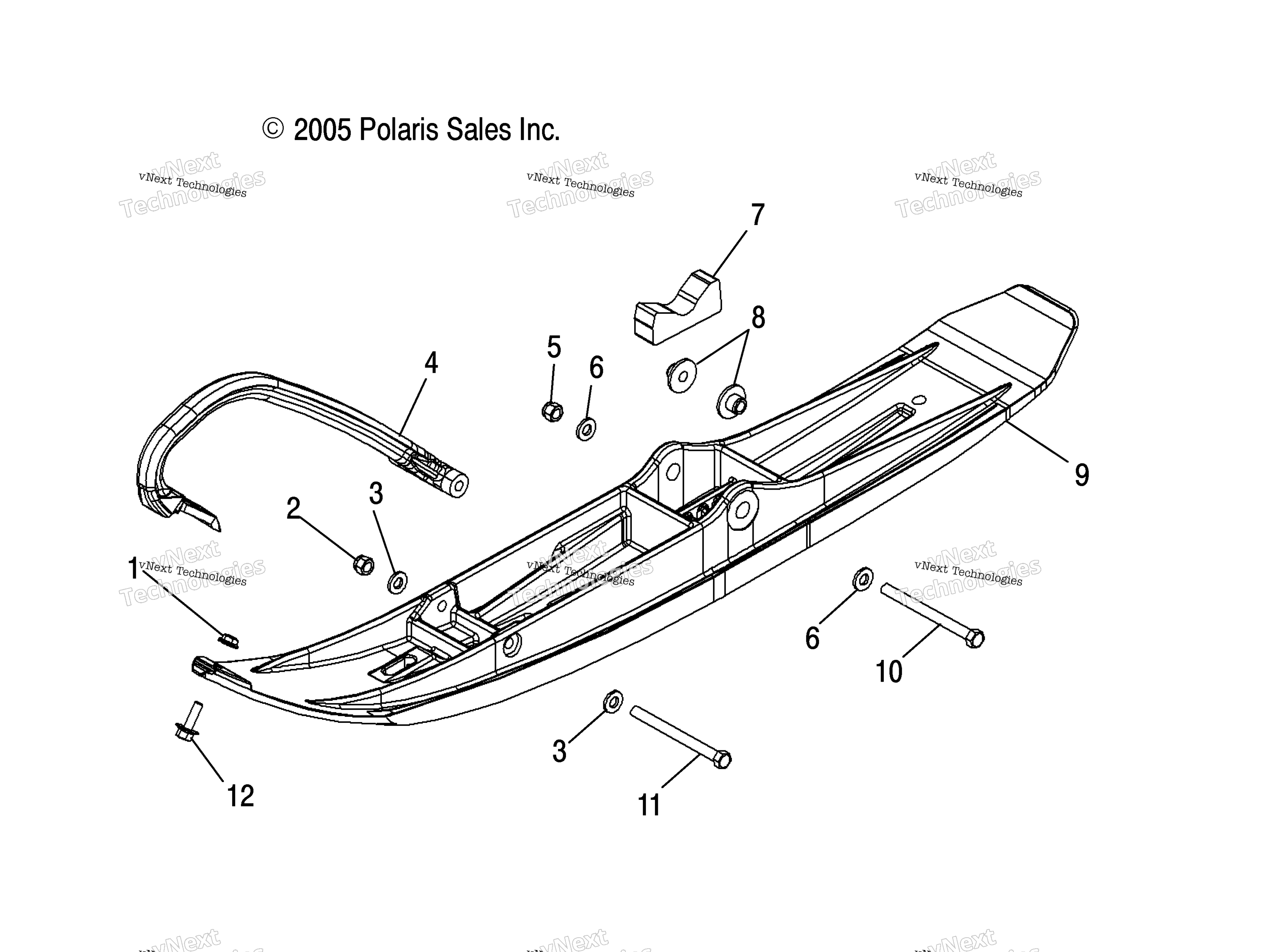 Steering, Ski узел