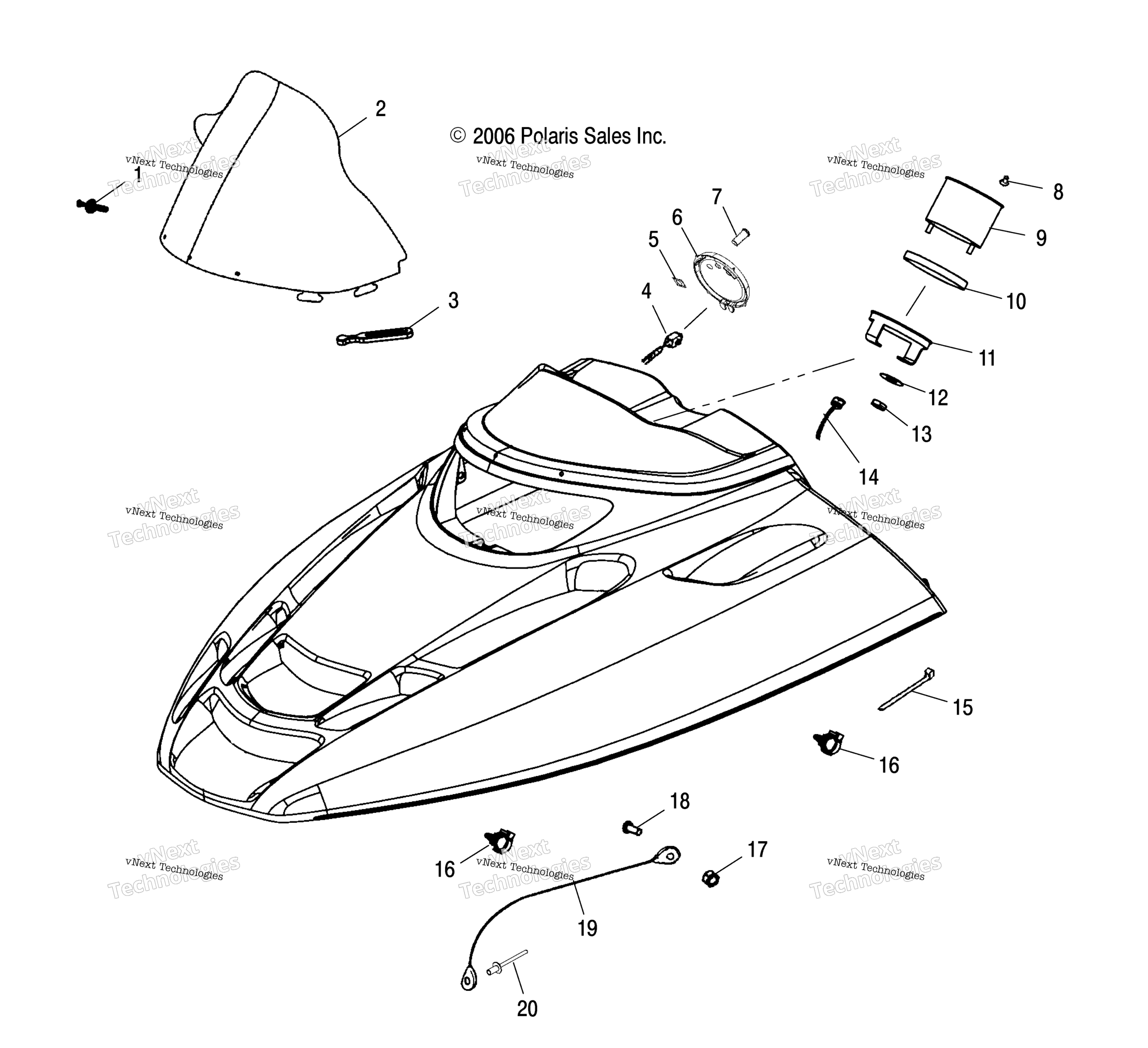 Body, капот Asm. 2