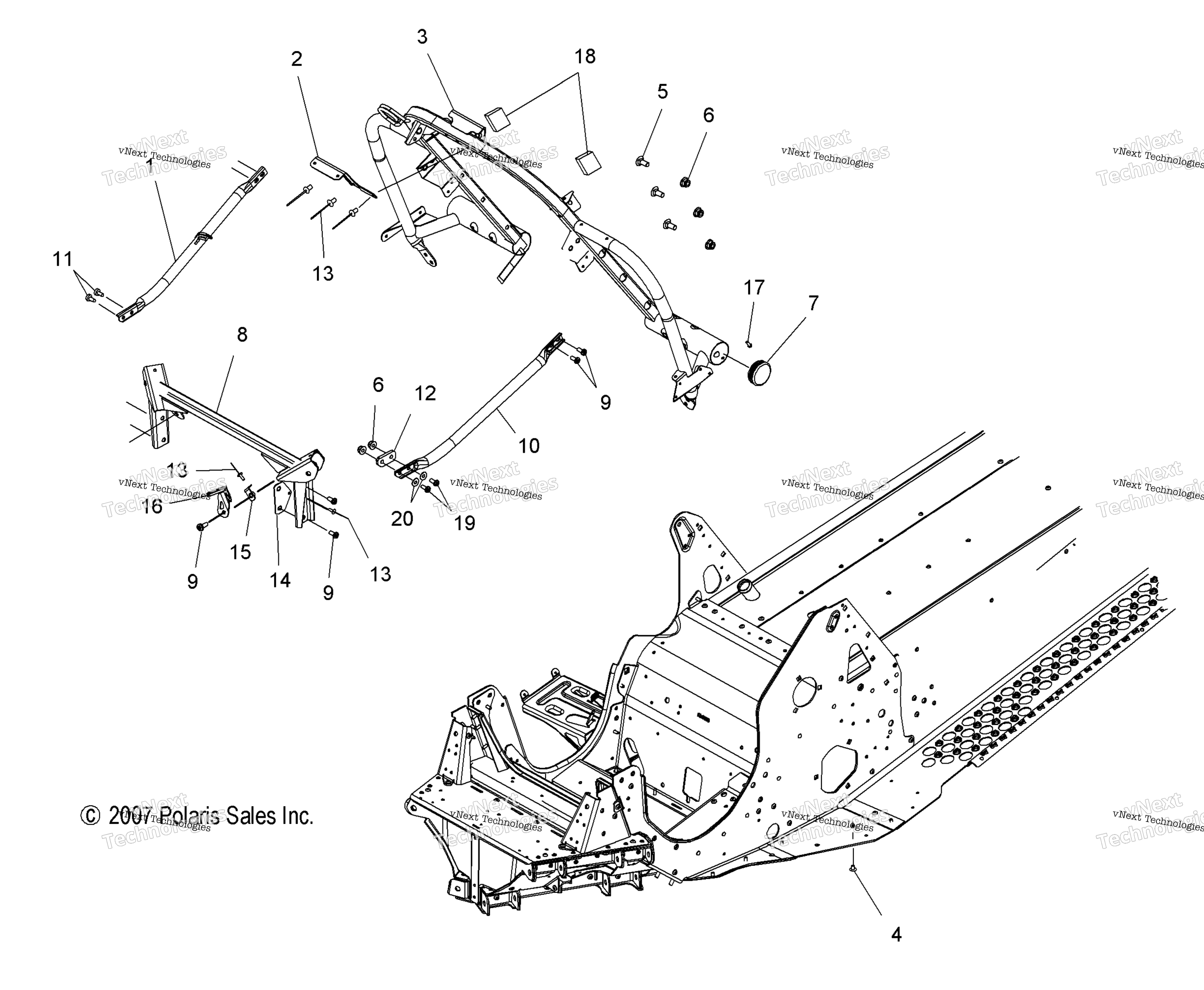 Chassis, передний 1