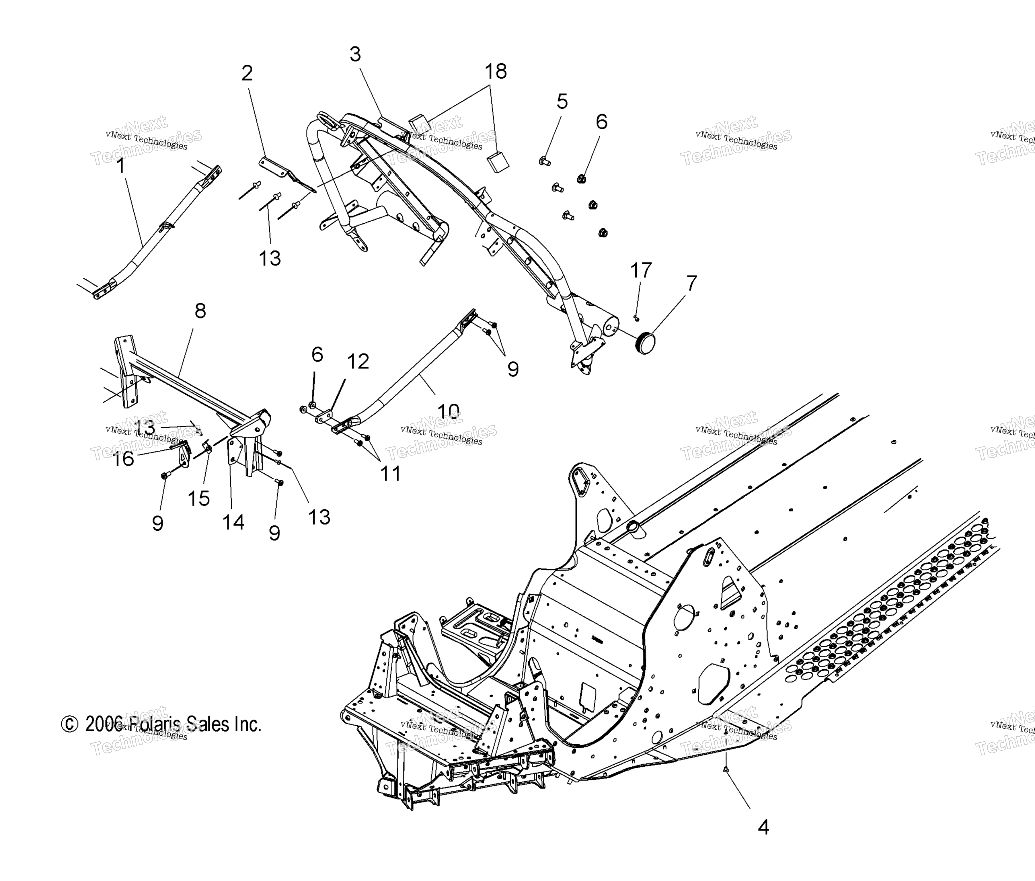 Chassis, передний 1