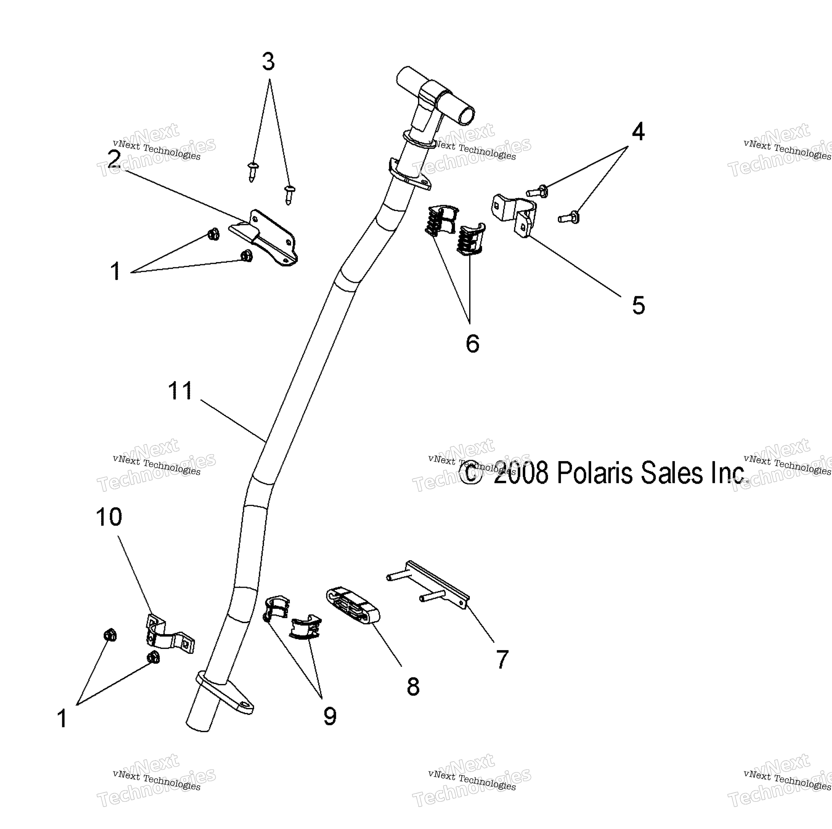 Steering, рулевое управление Post Asm