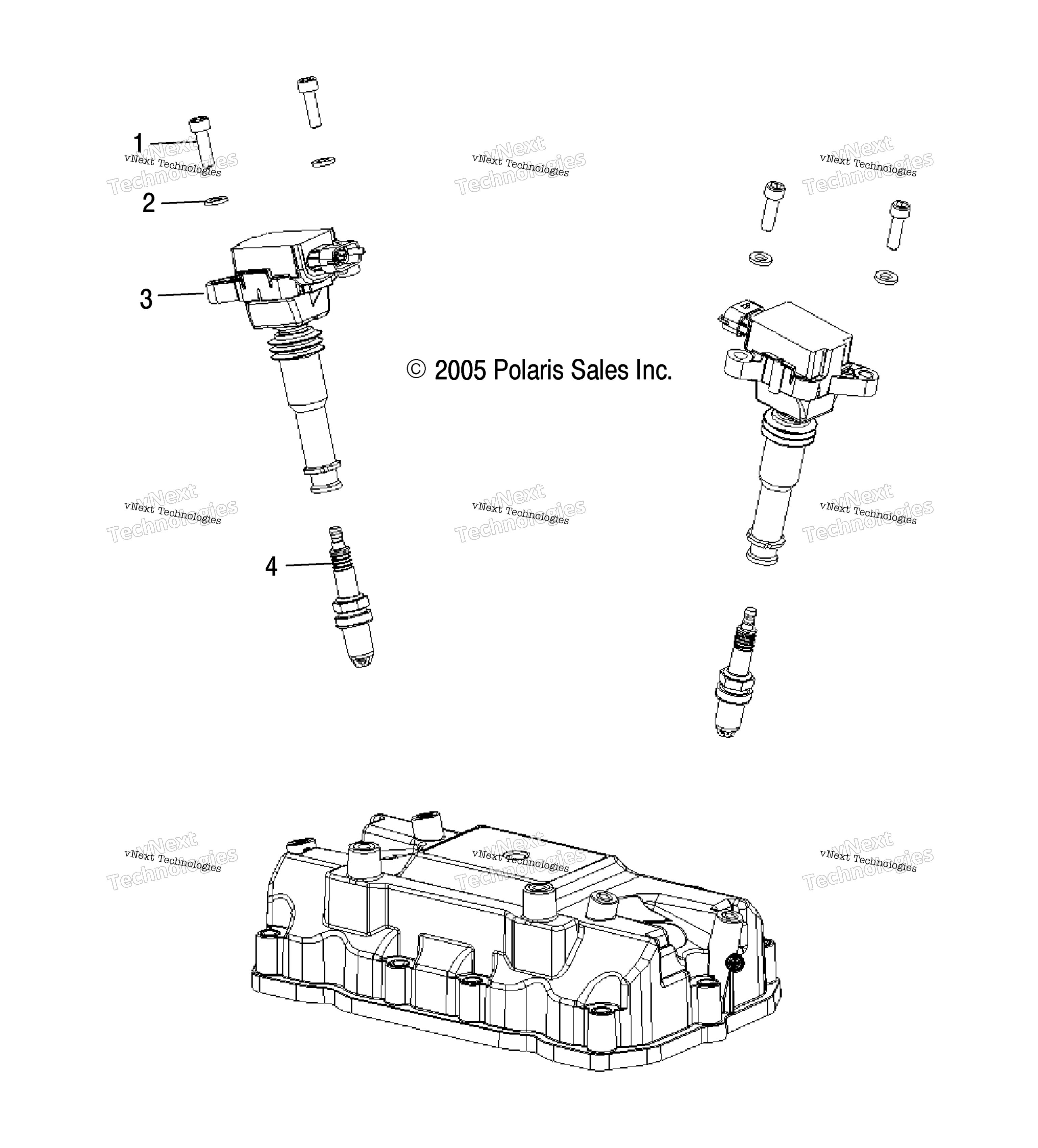 Электрооборудование, зажигание Coils & Spark Plugs