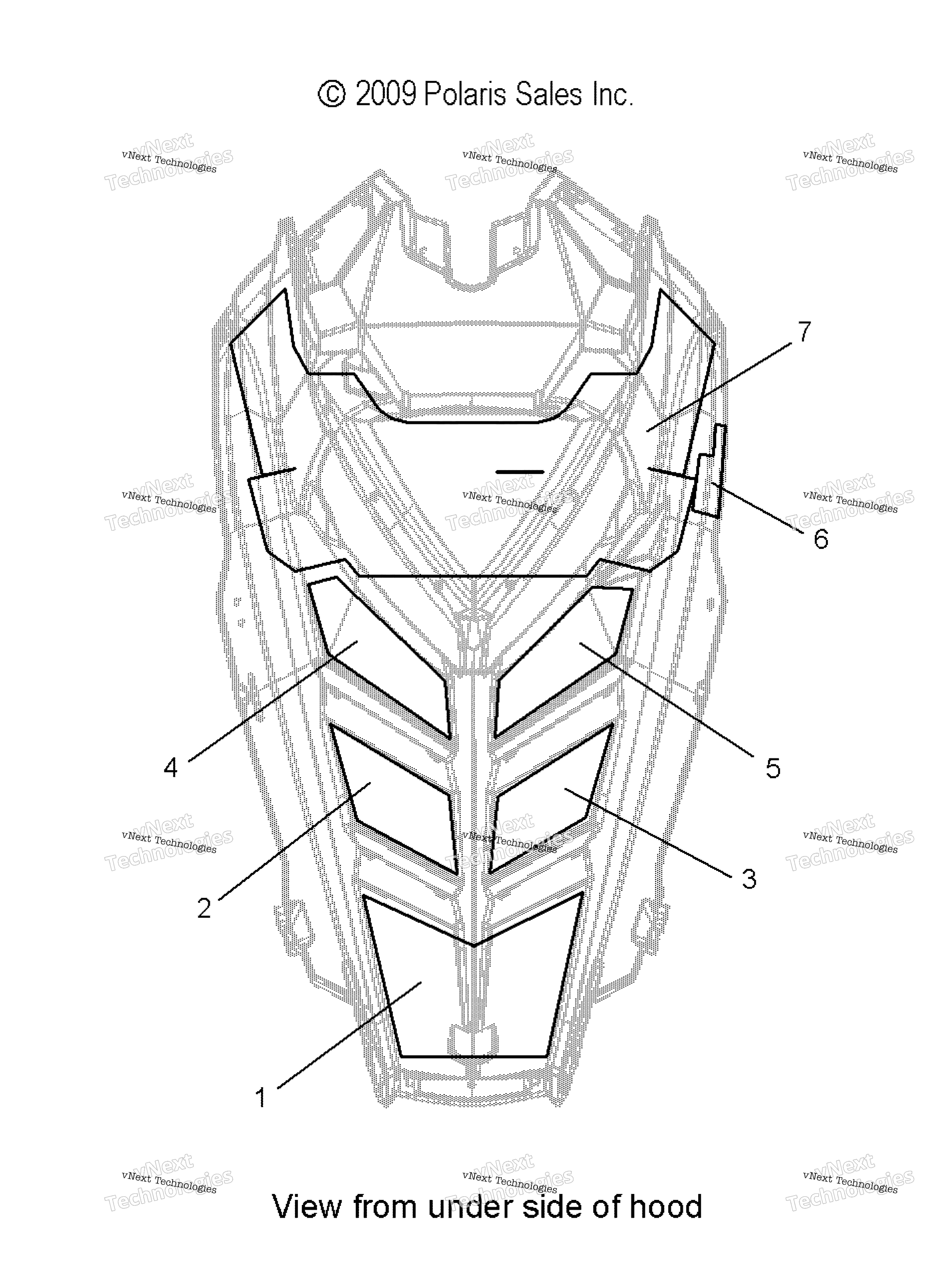 Body, Hood Foam / Fiber