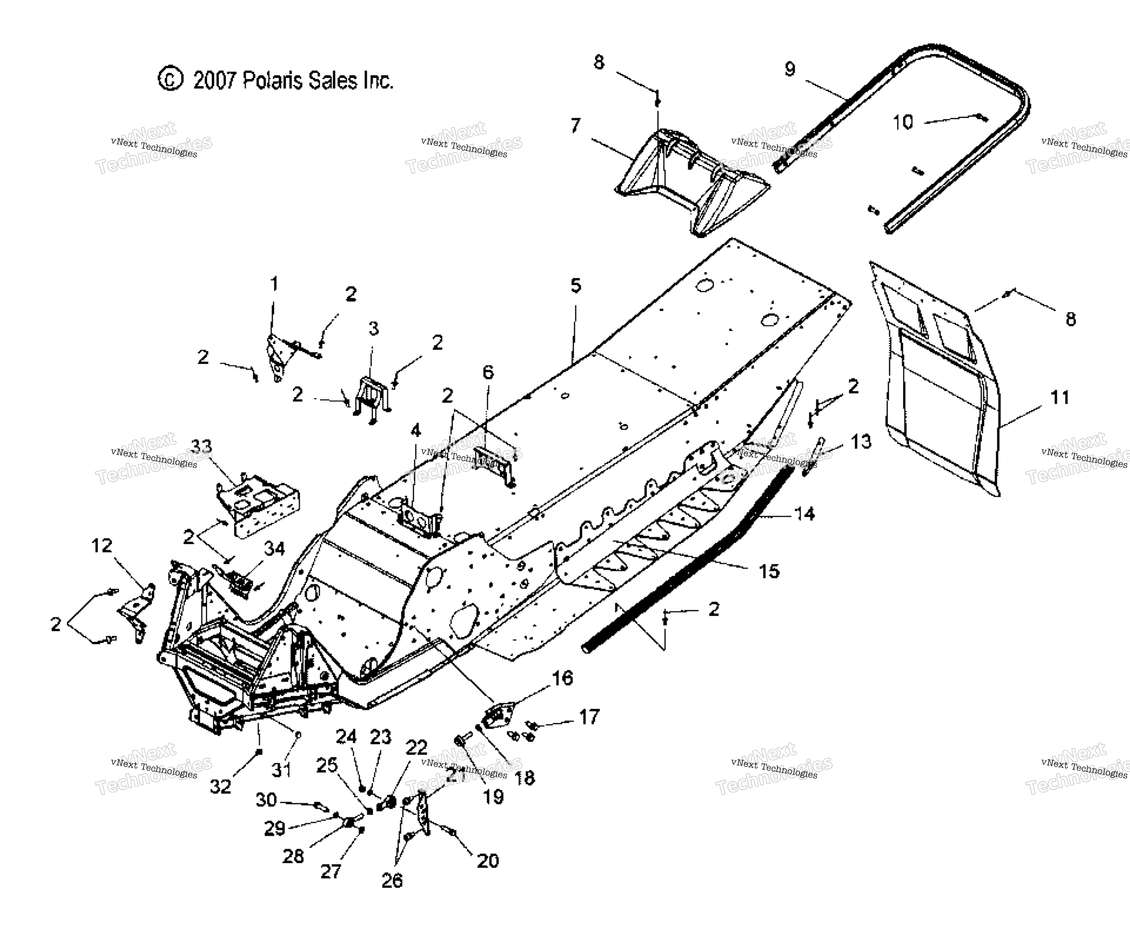 Chassis, узел