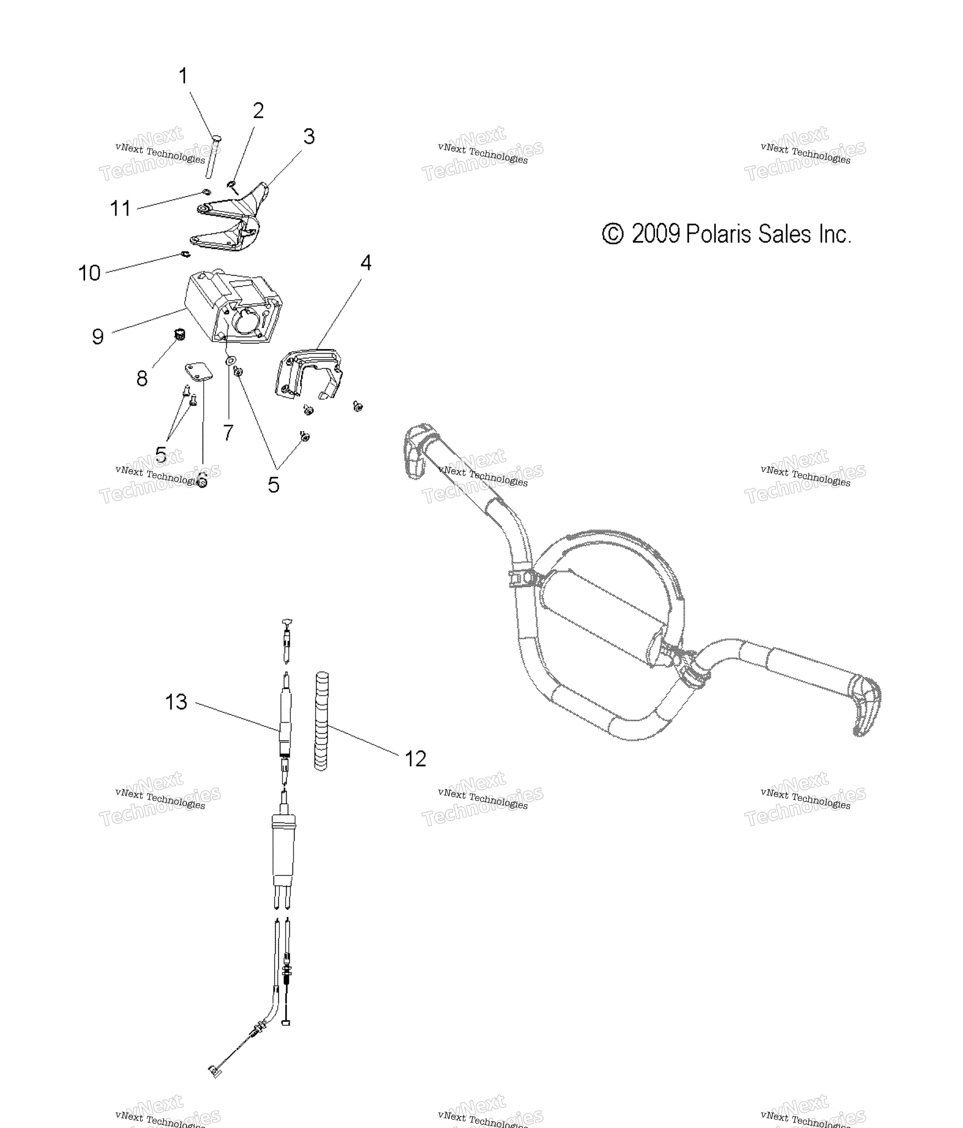 Engine, Throttle управление Asm. All Options