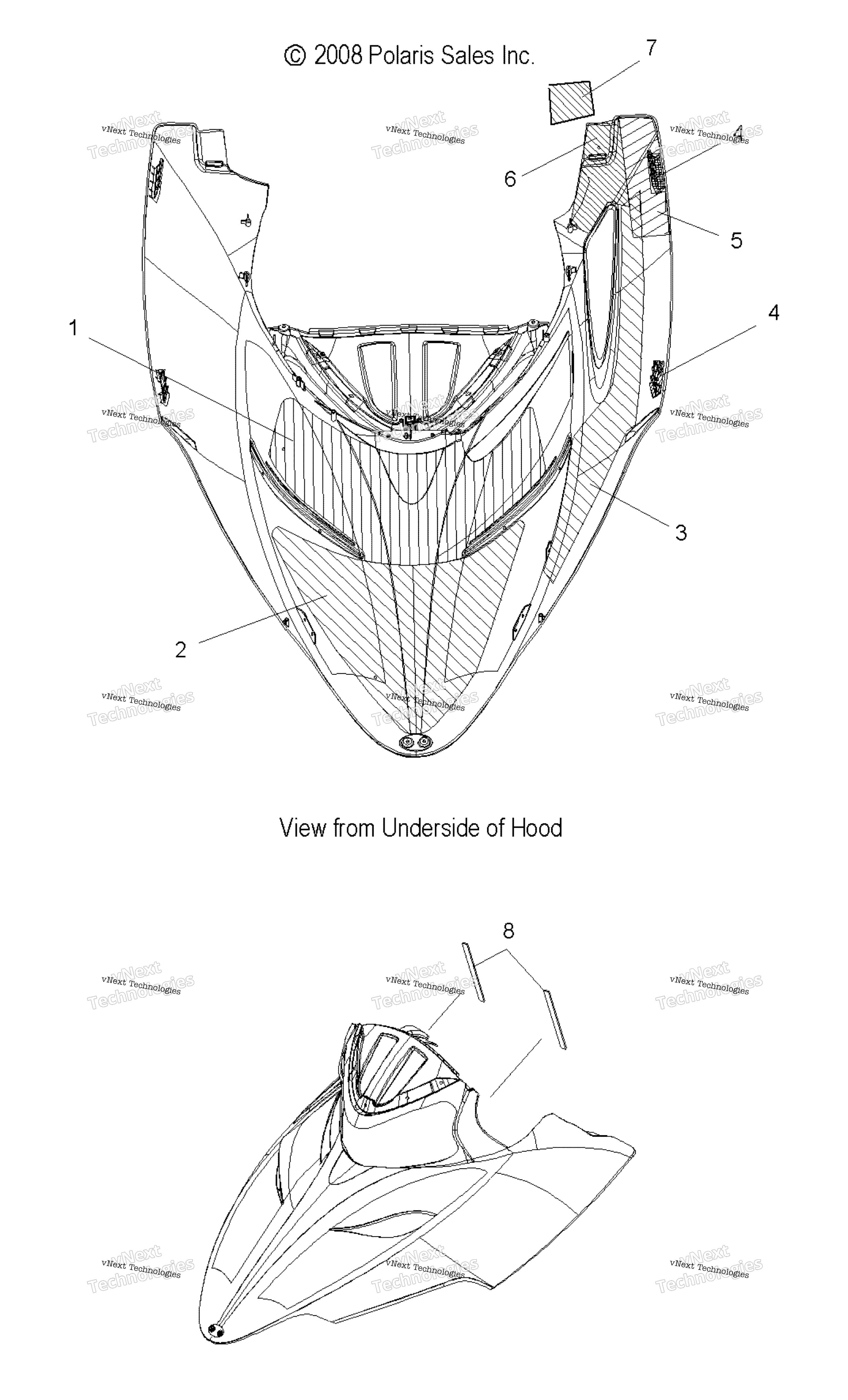 Body, капот Foam & Foil