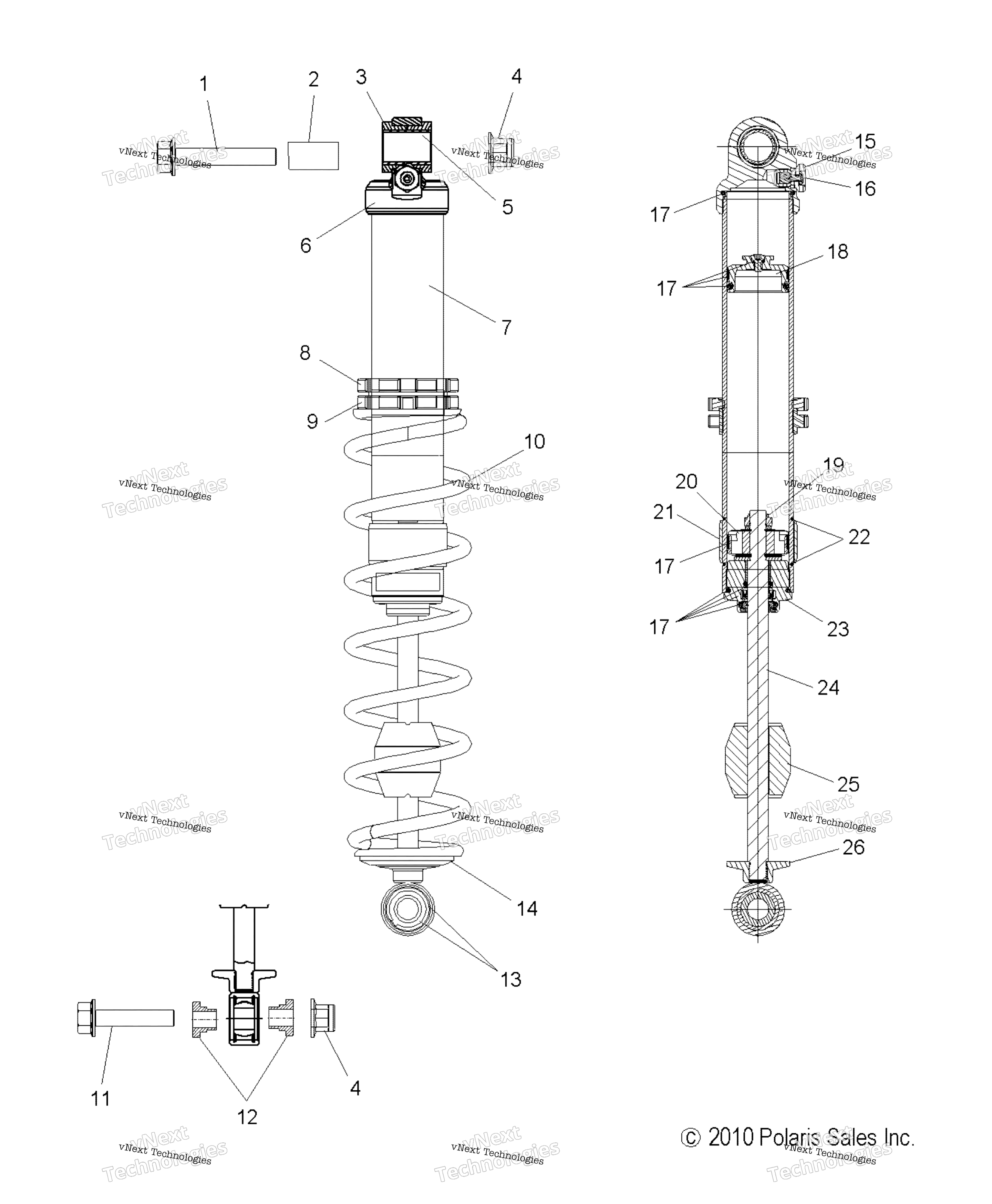 Suspension, Shock, Ifs All опции