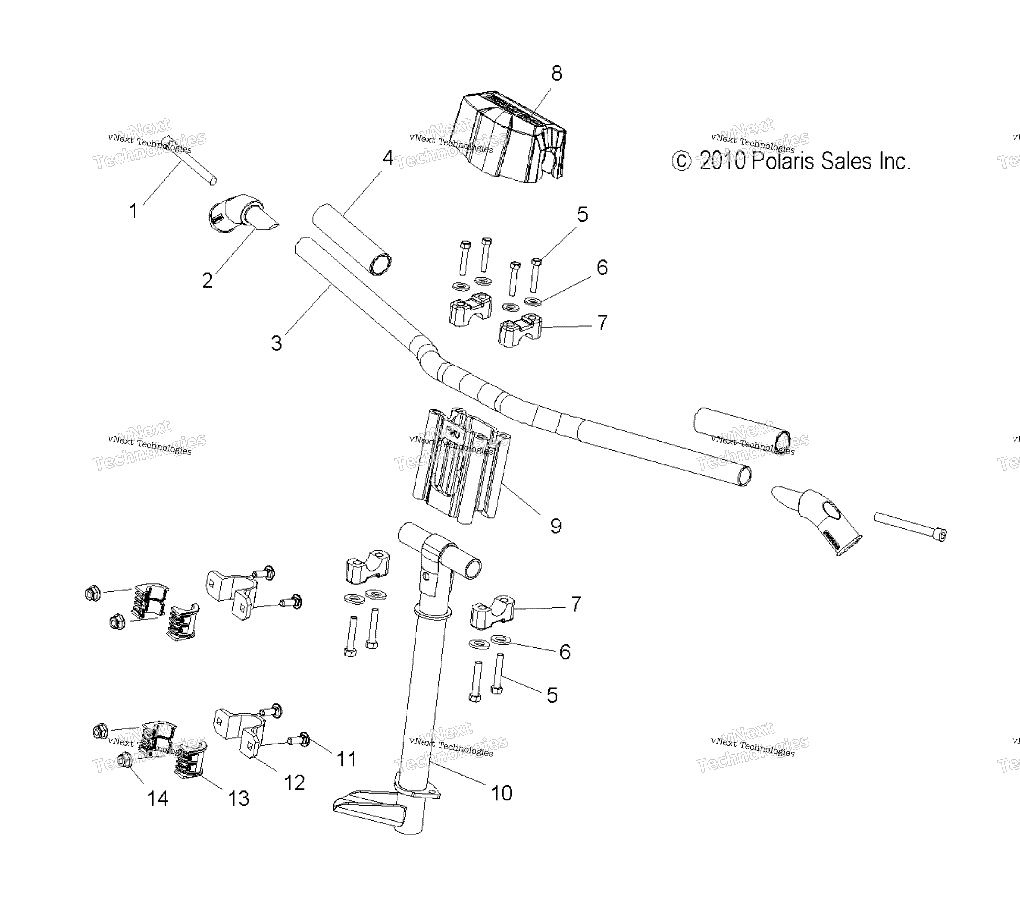 Steering, Upper & руль Asm. All Options