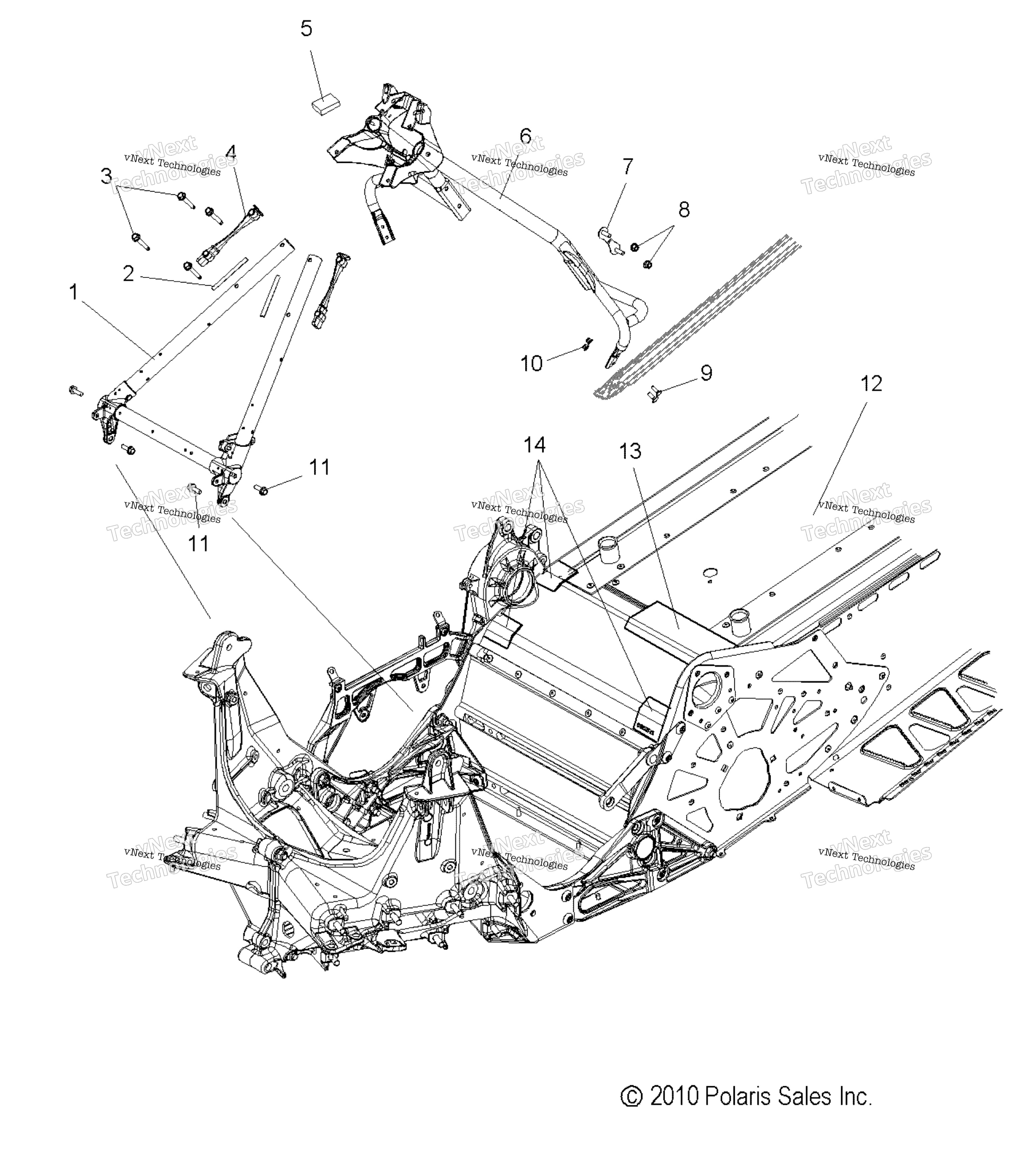 Chassis, Chassis узел & Over Structure