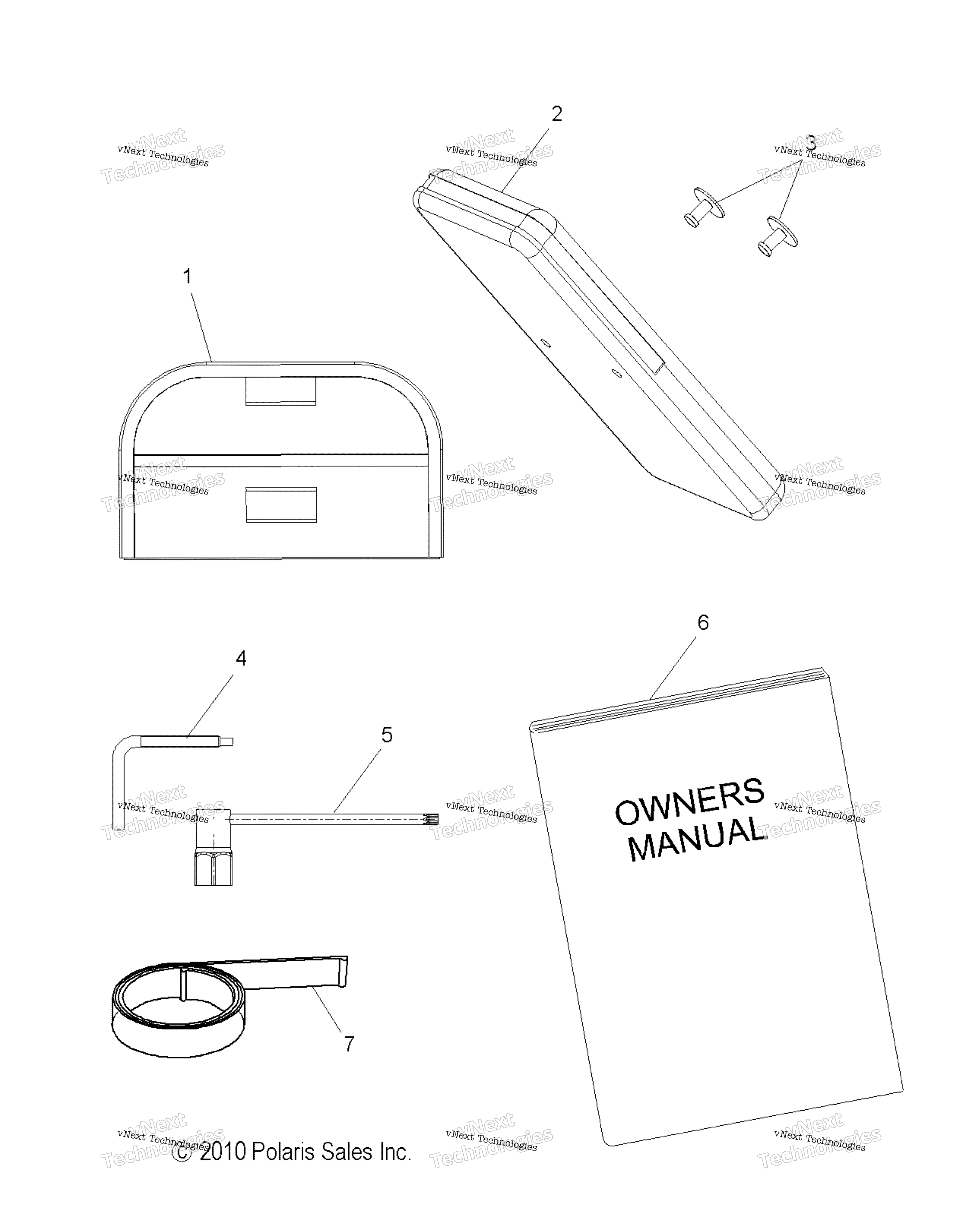 Tools, инструмент комплект & Owners Manual