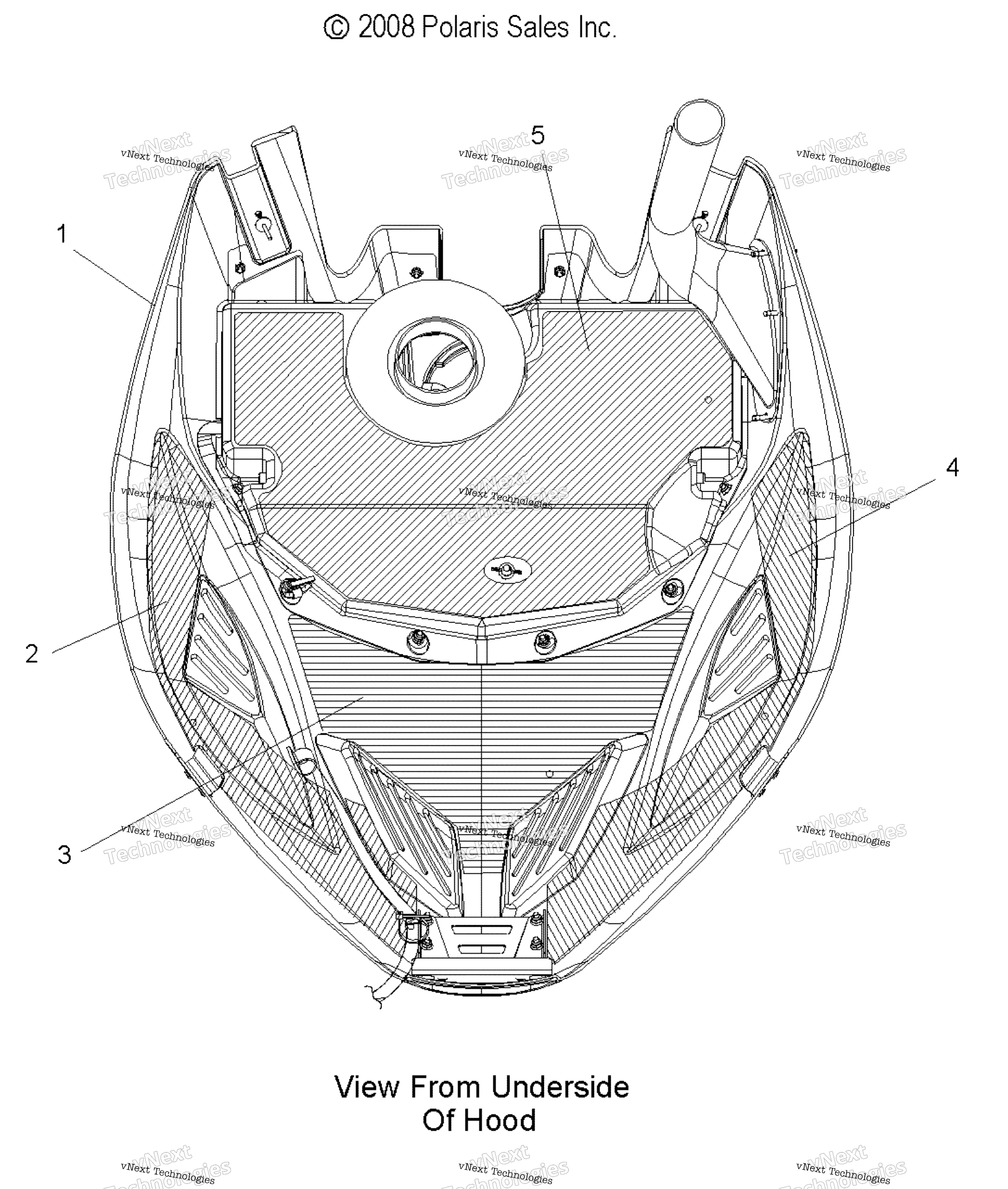 Body, Hood, поролон & Foil