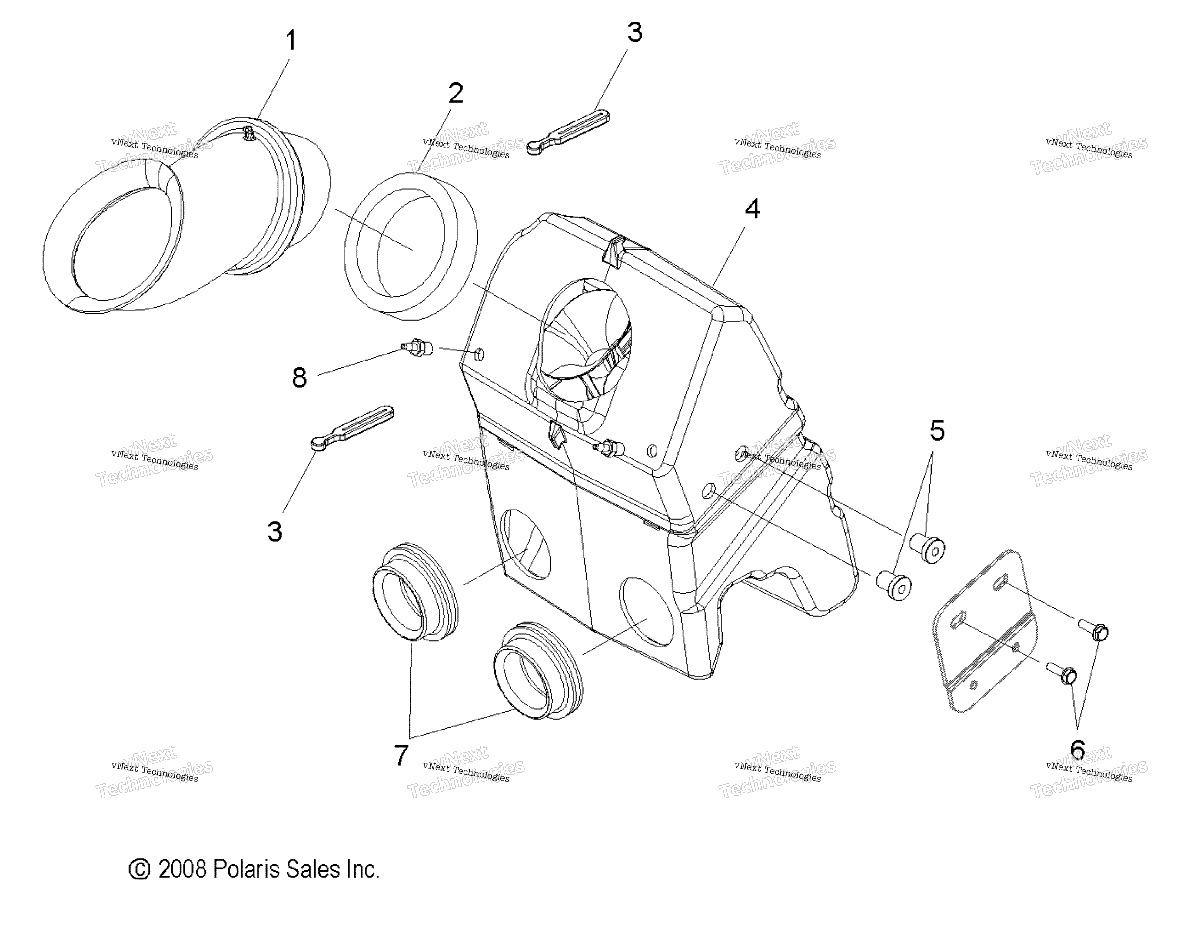Двигатель, система впуска