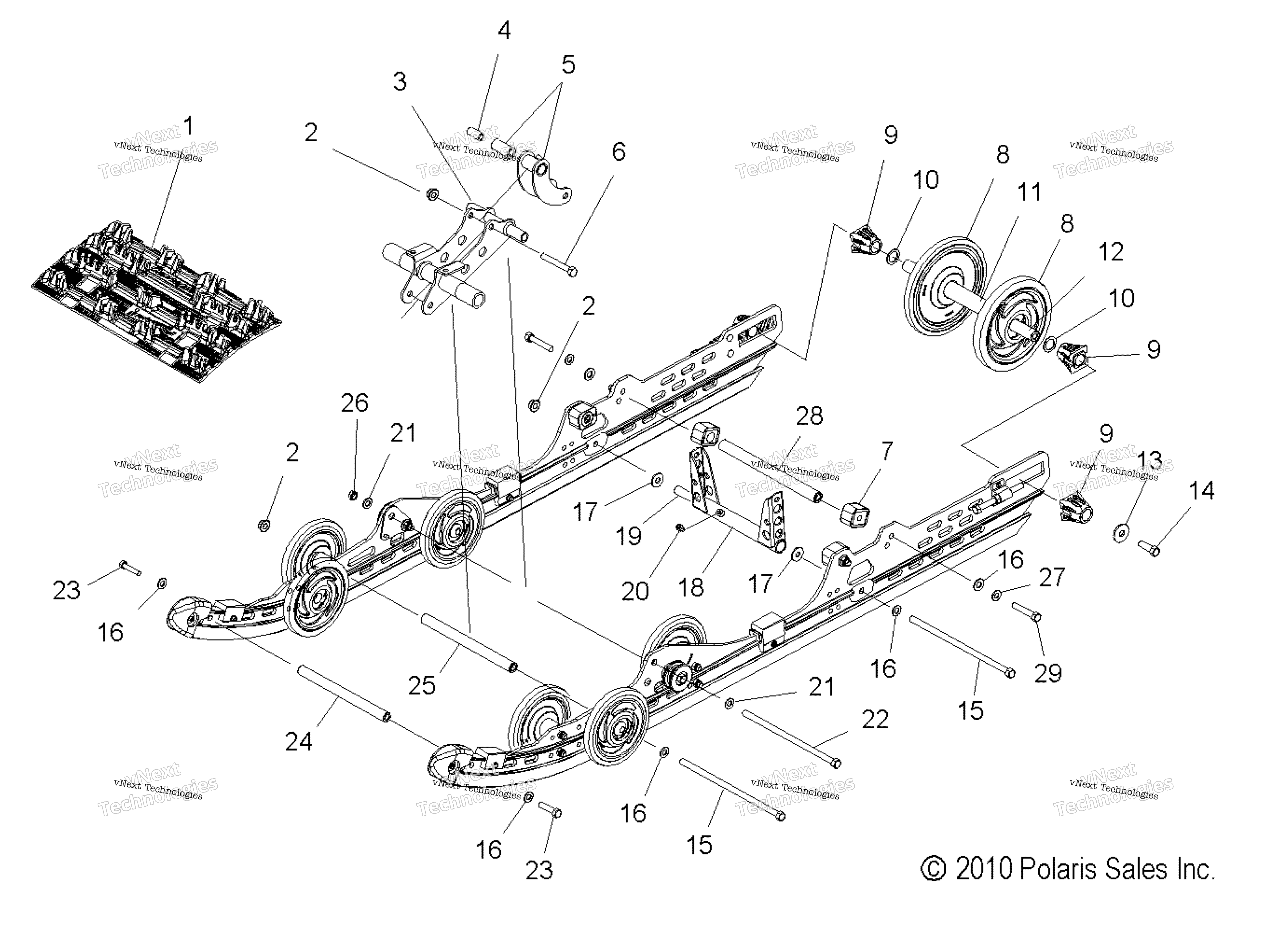 Подвеска, задняя S11pr5bsa/Bsl