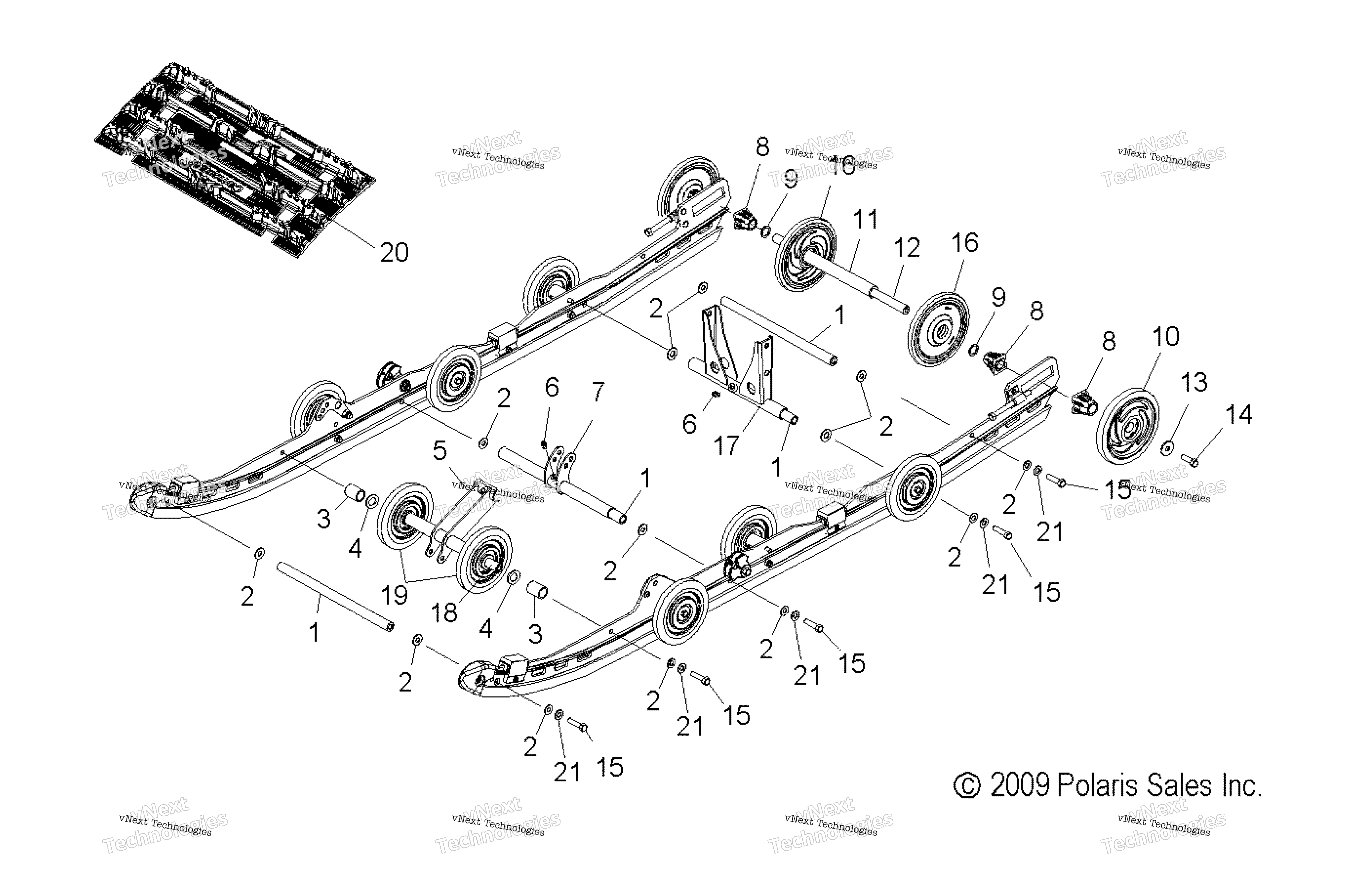 Подвеска, задняя & Track