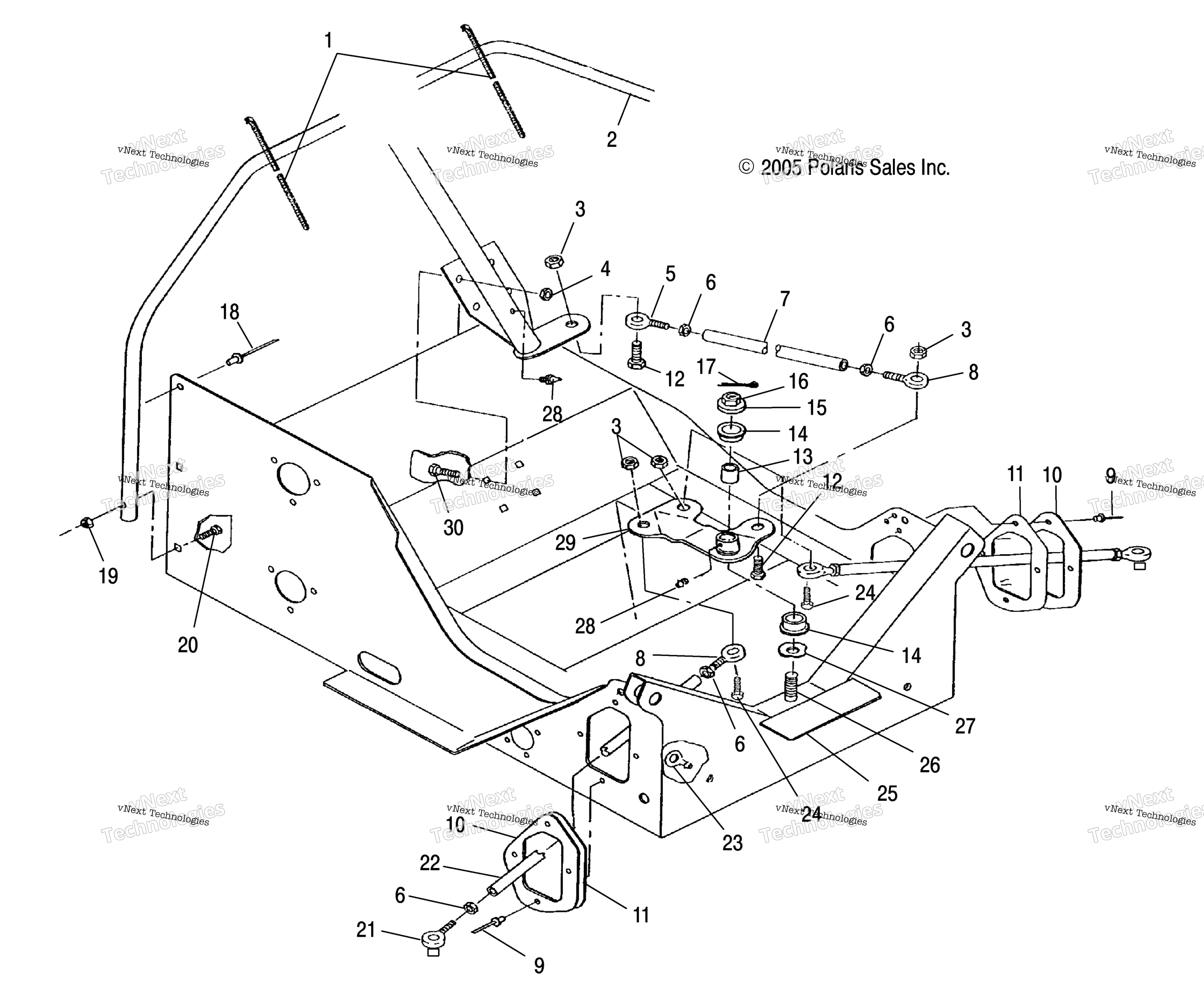 Steering, нижний