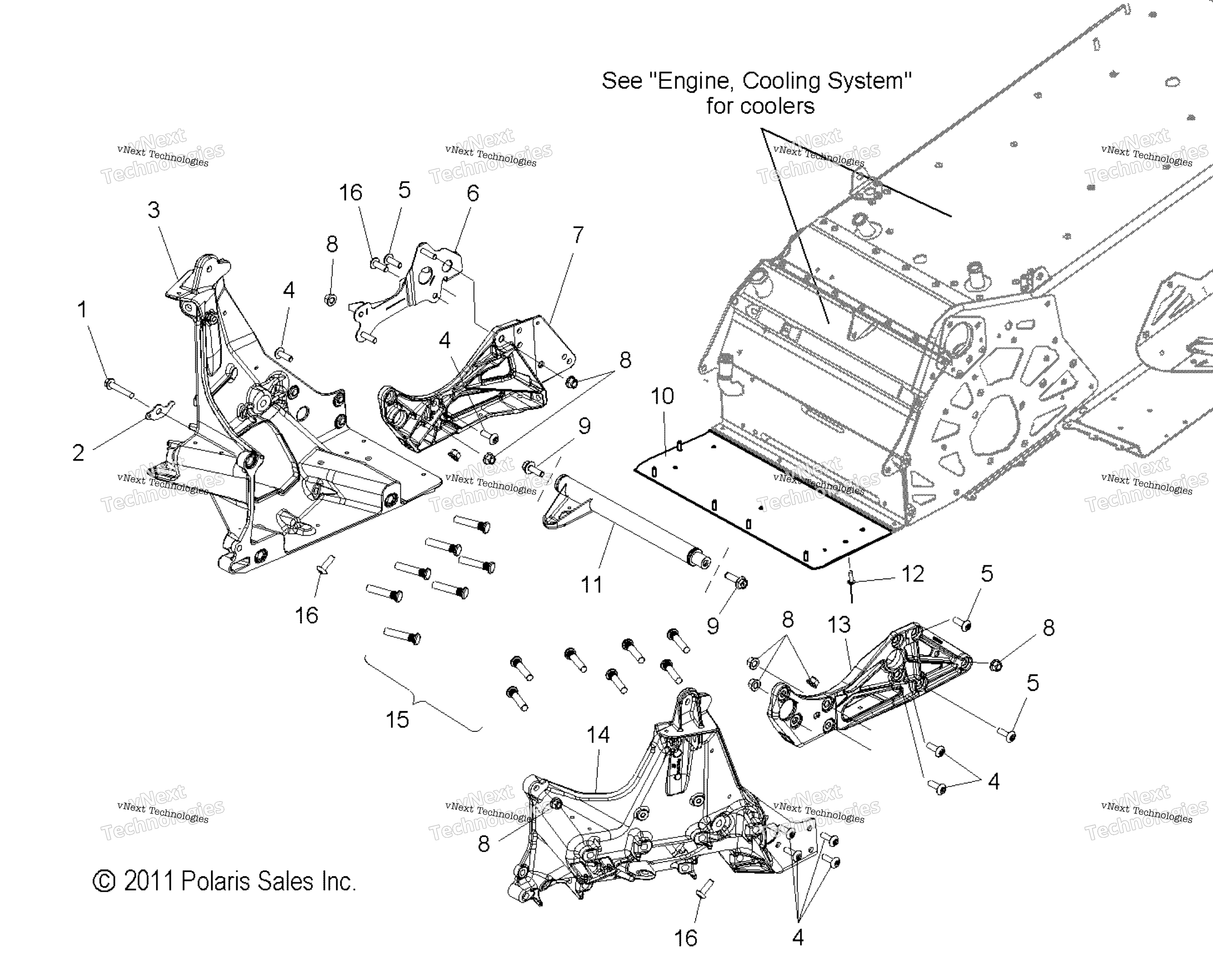 Chassis, Bulkhead узел