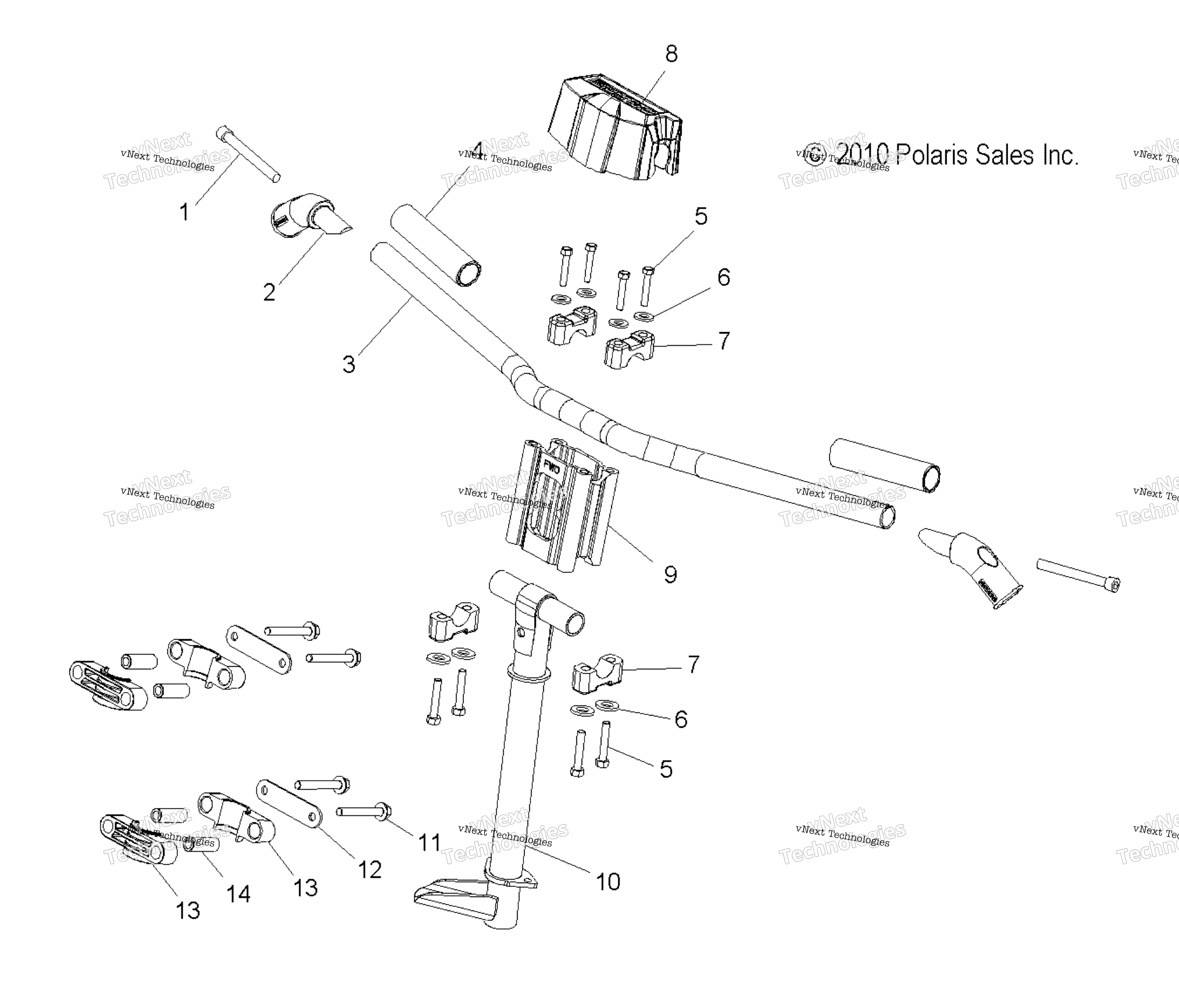 Steering, Upper & руль Asm. All Options