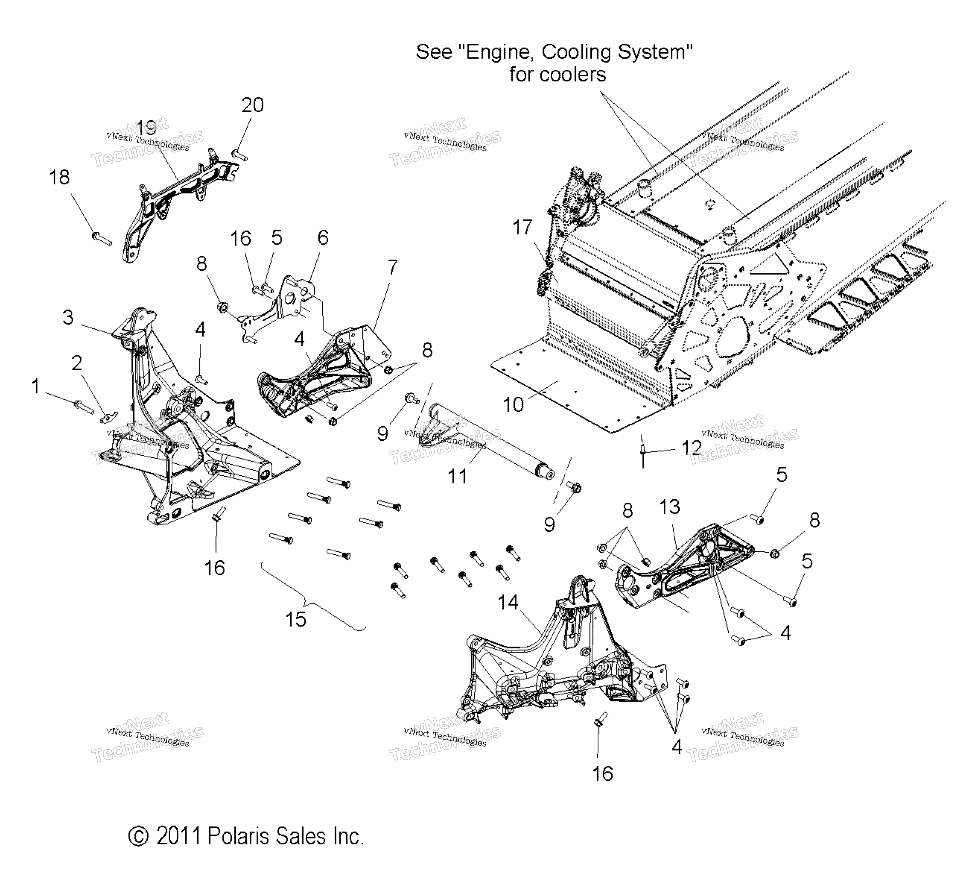 Chassis, Bulkhead узел