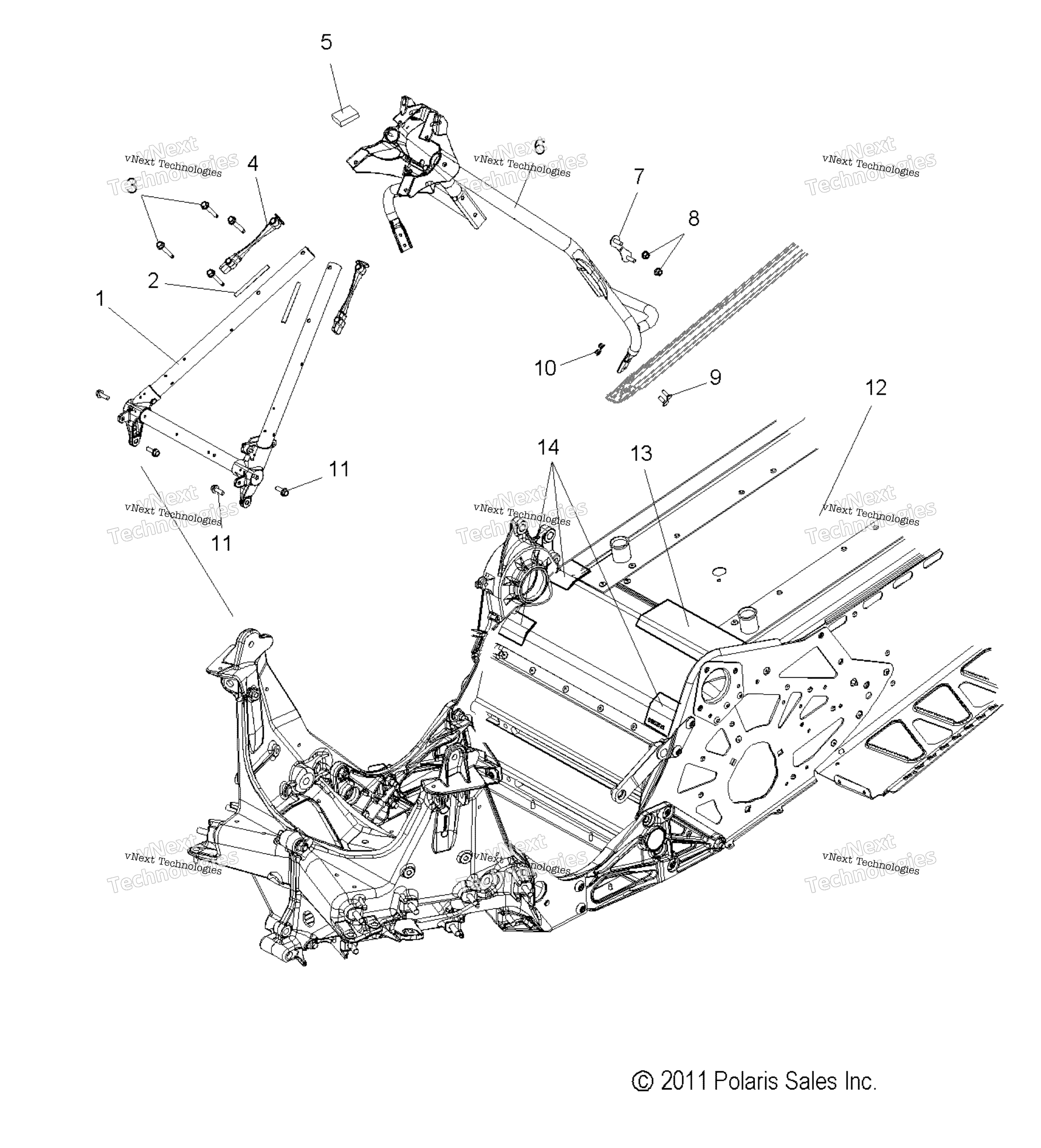 Chassis, Chassis узел & Over Structure