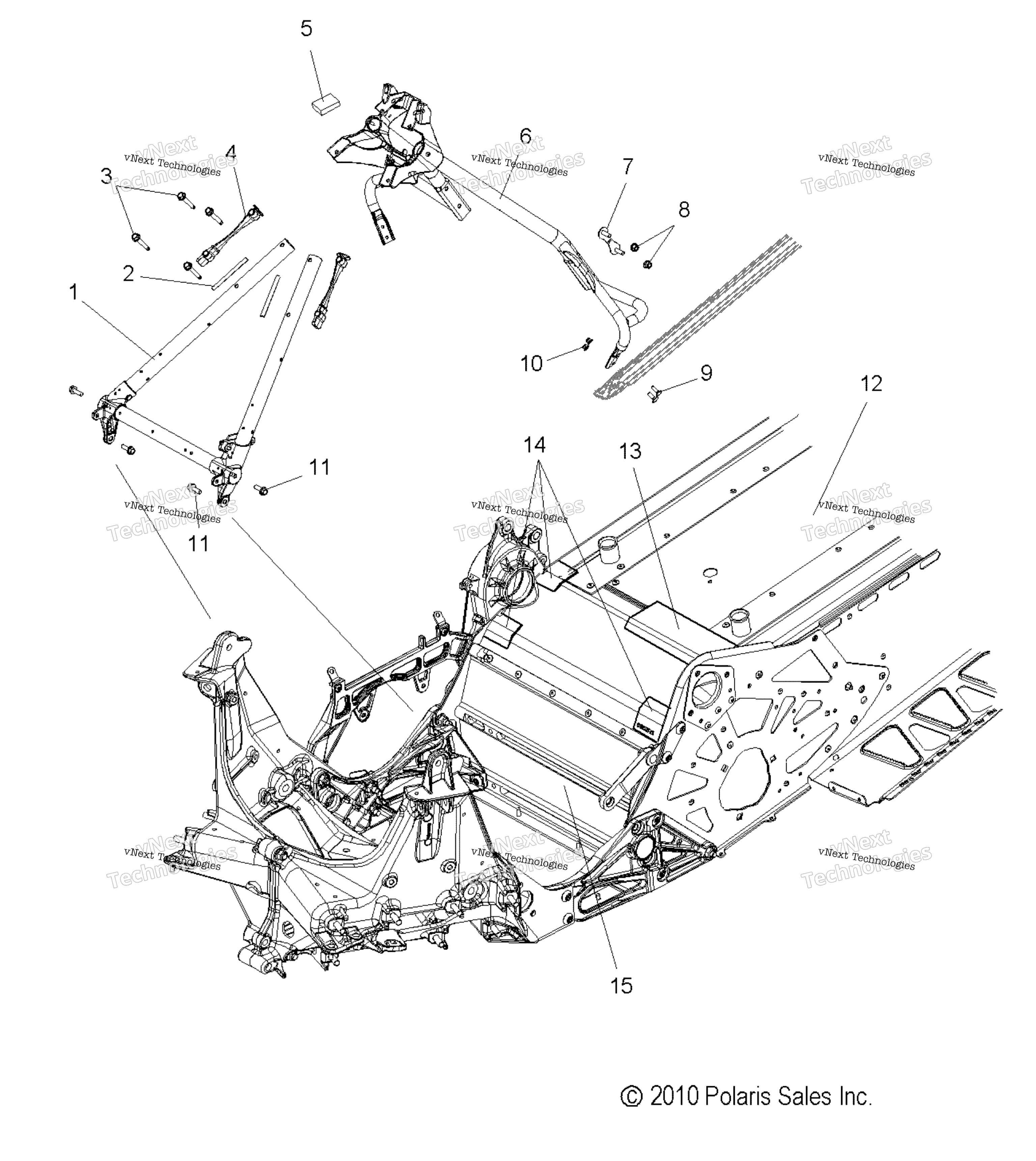 Chassis, Chassis Asm. & Over Structure All опции