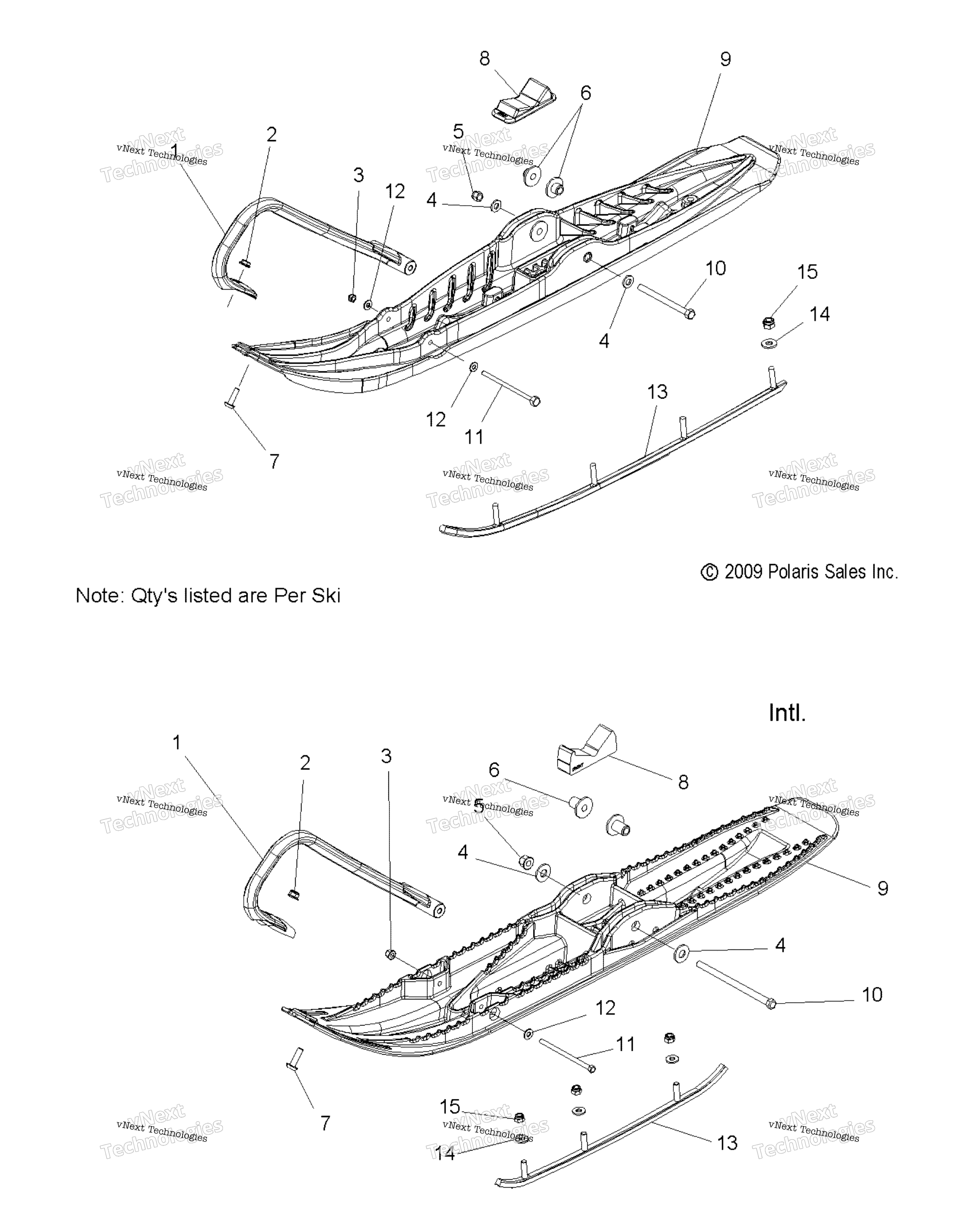 Steering, Ski Asm. S12pb5bsa / Bsl / Bes