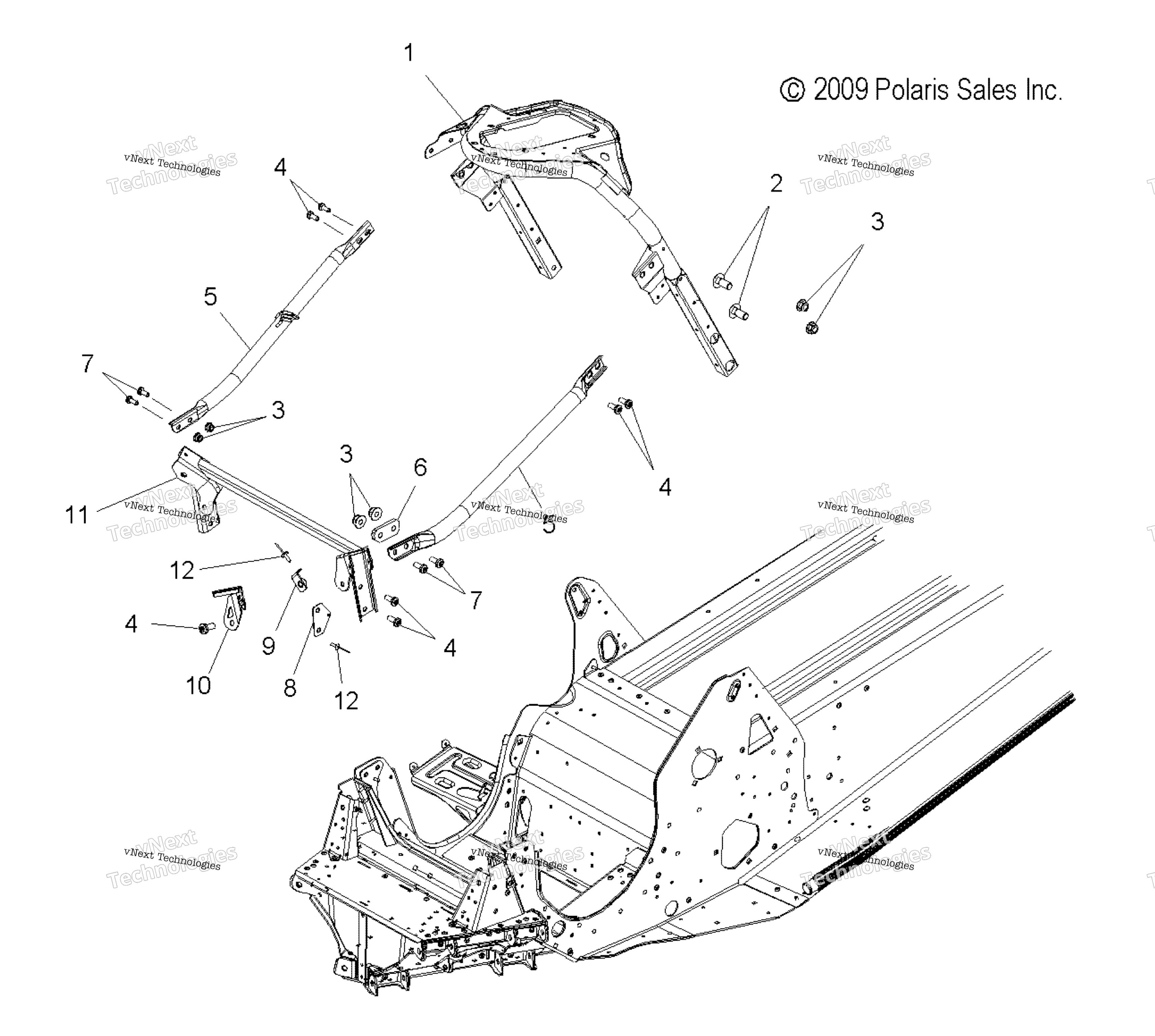 Chassis, передний