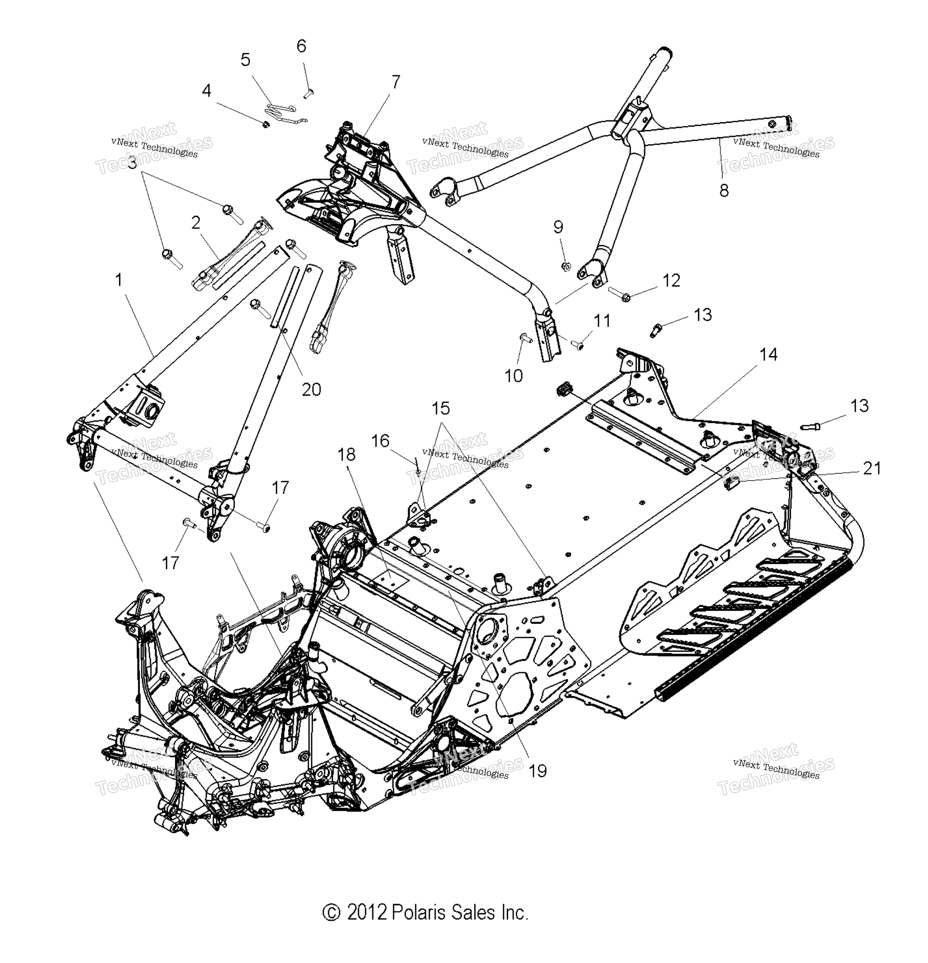 Chassis, Chassis узел & Over Structure