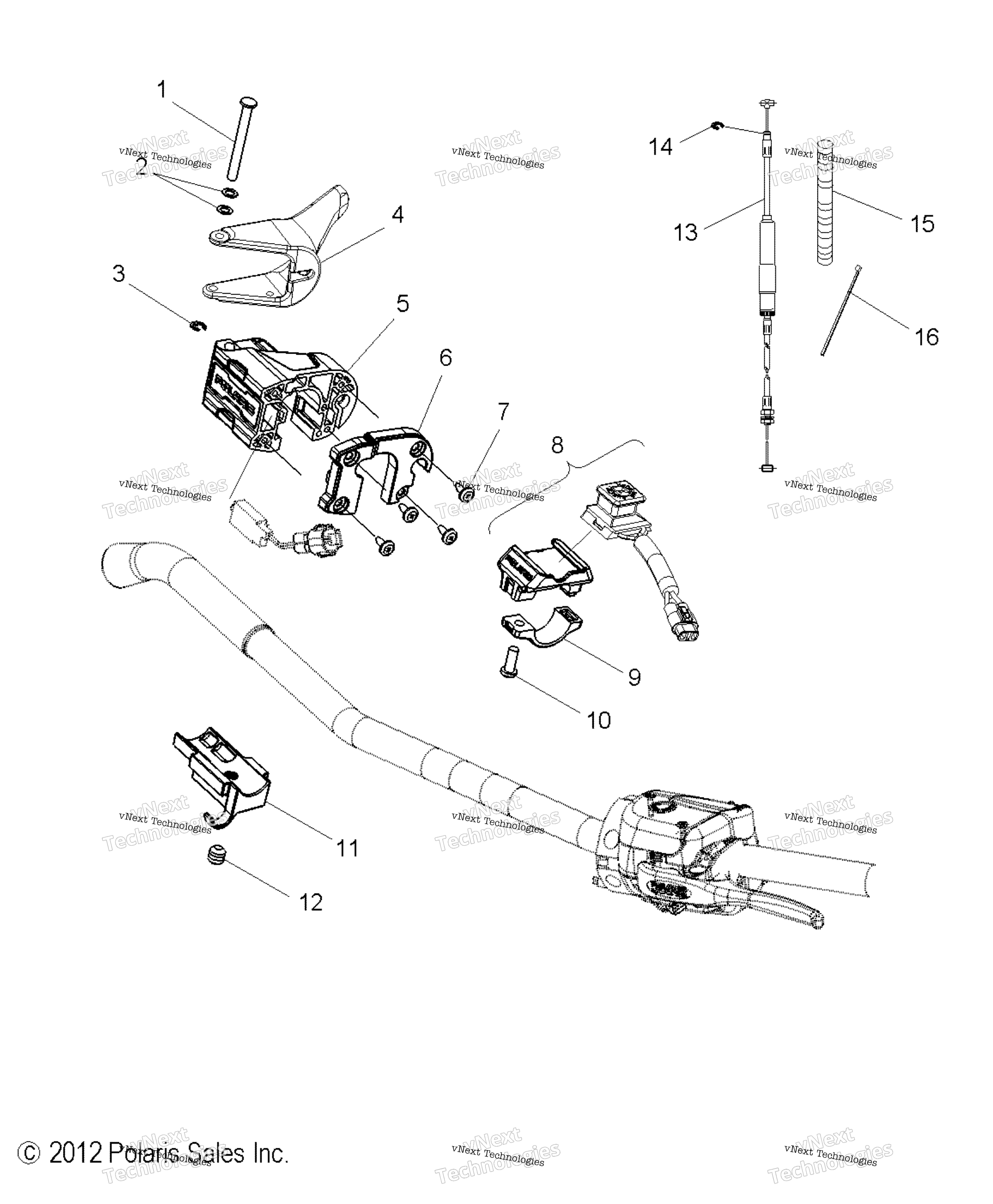 Engine, Throttle управление Asm. All Options