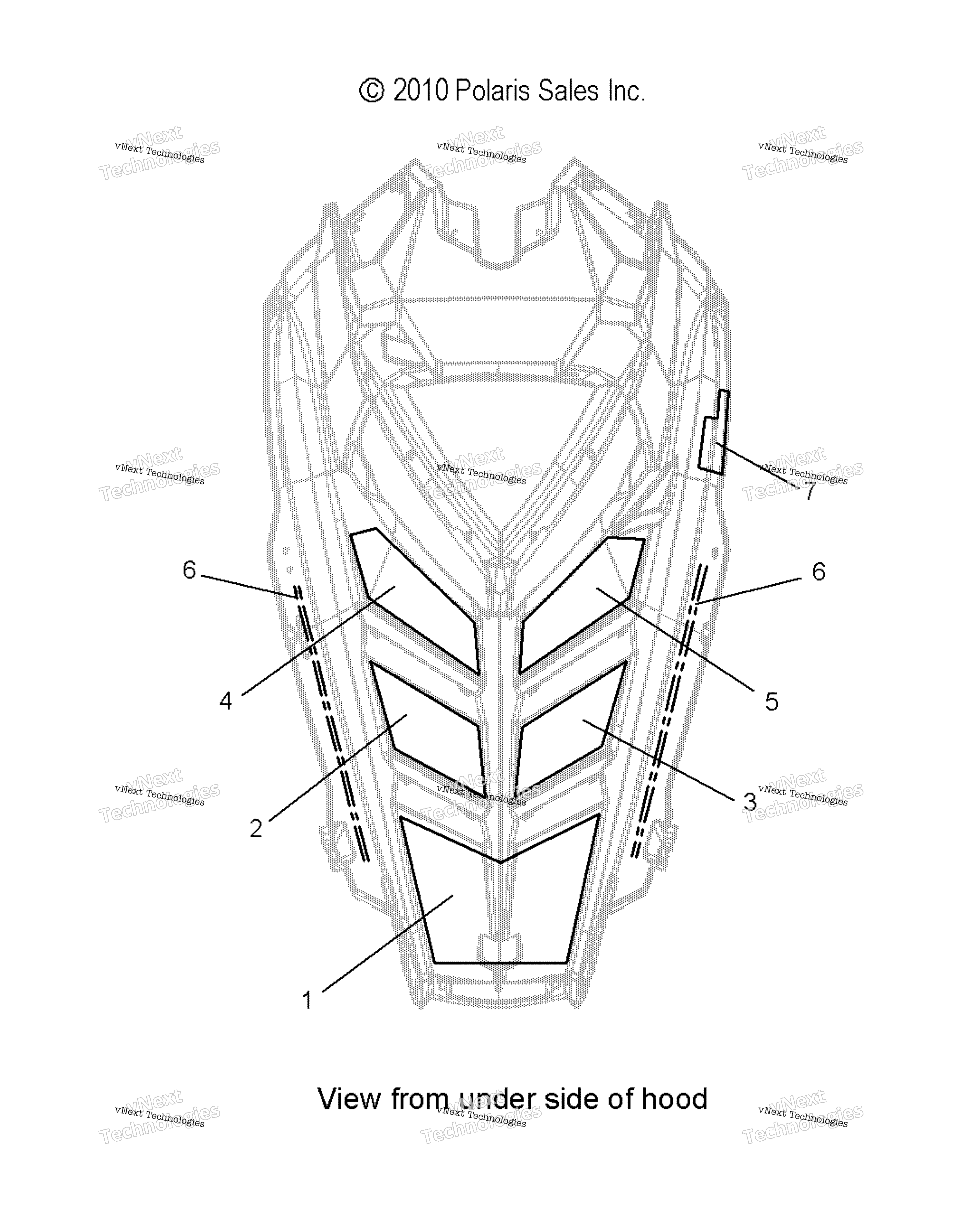 Body, Hood Foam / Fiber