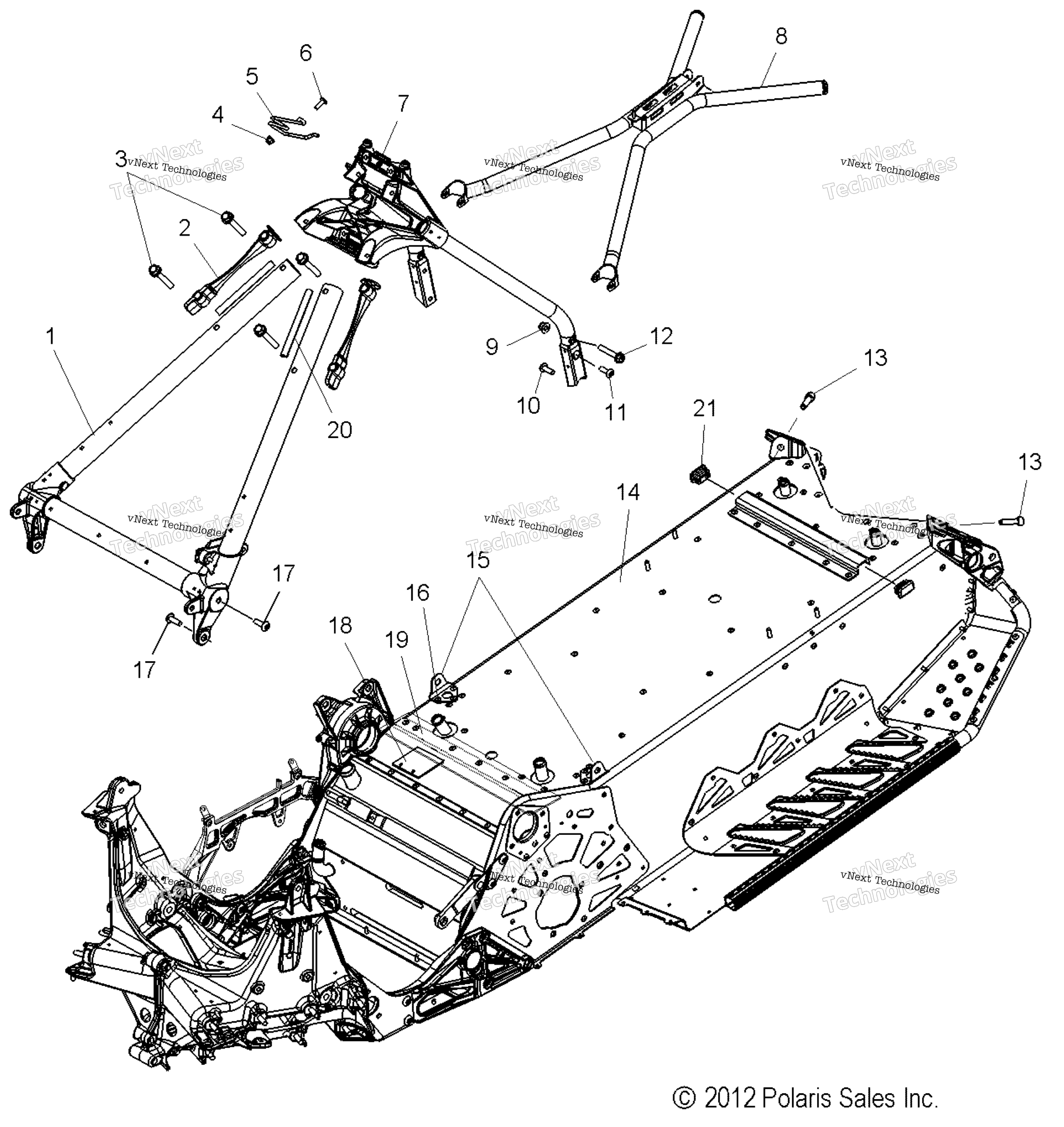 Chassis, Chassis узел & Over Structure